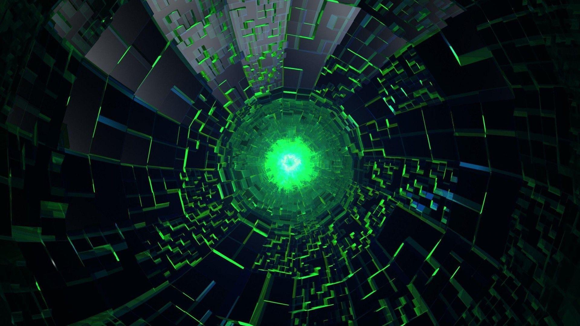 1920x1080 Cool Dark Green Wallpaper