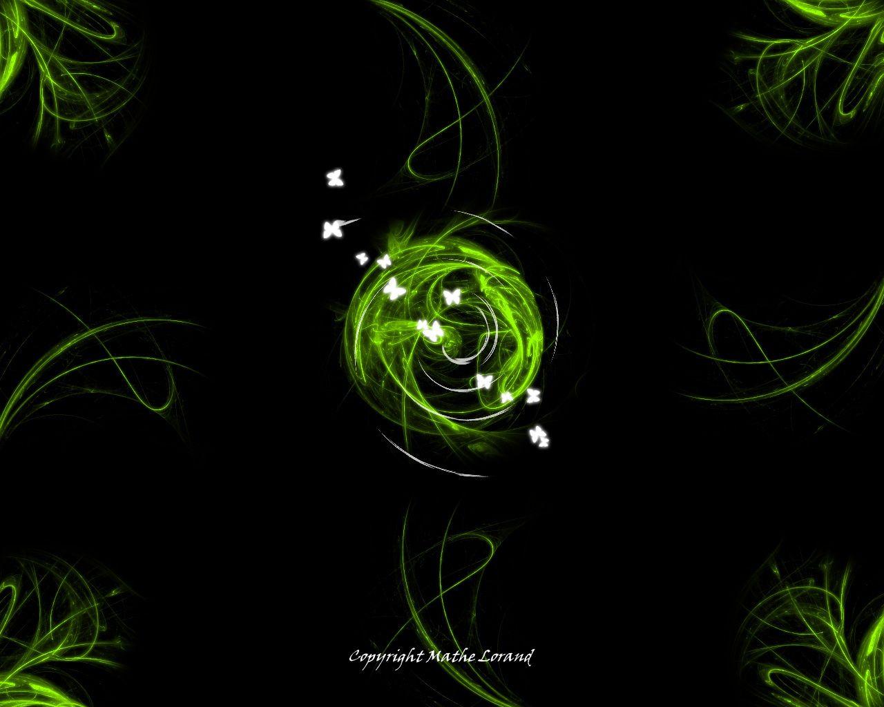 1280x1024 Dark Green Desktop Wallpaper