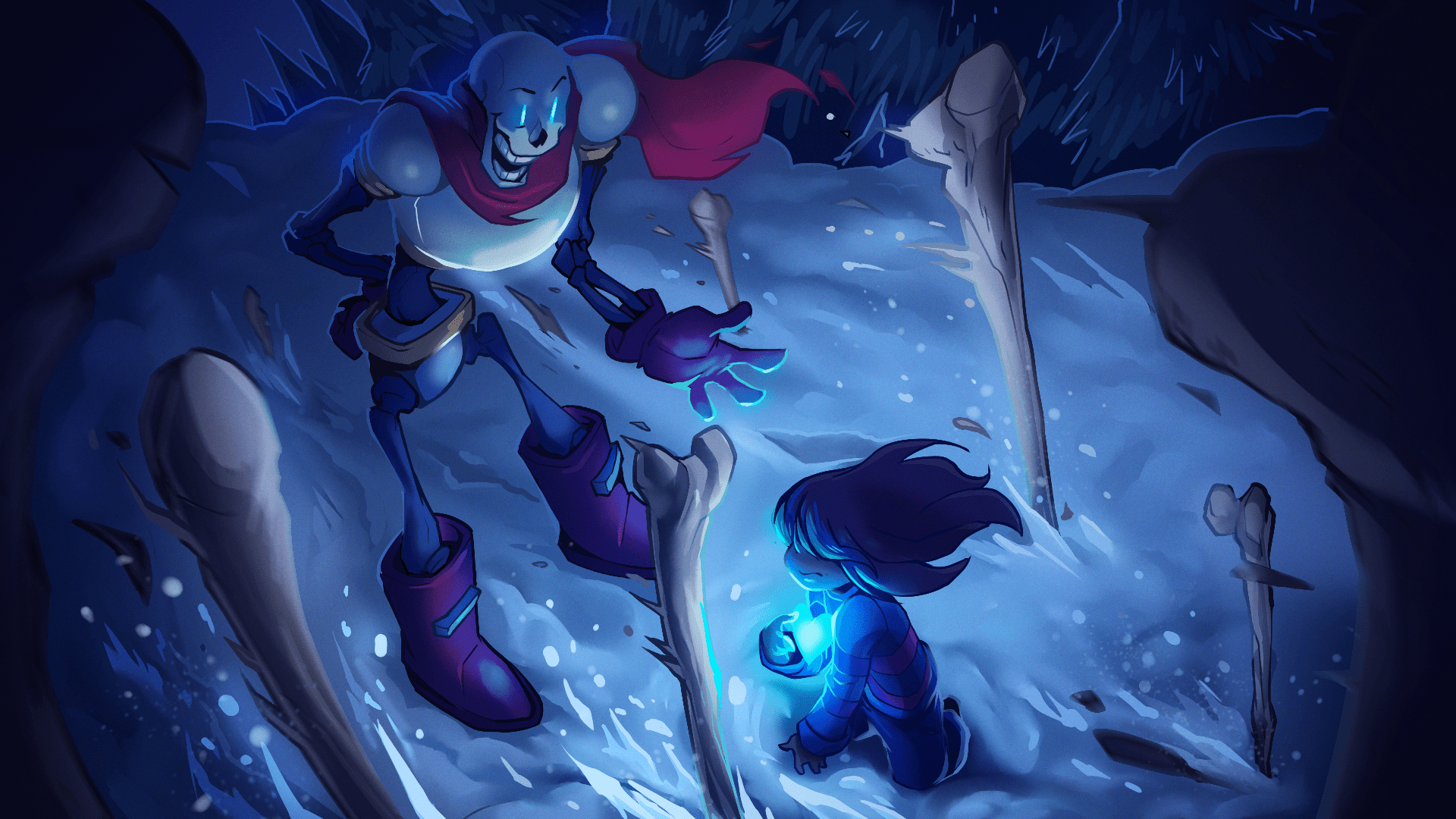 Undertale Sans Battle Fanart