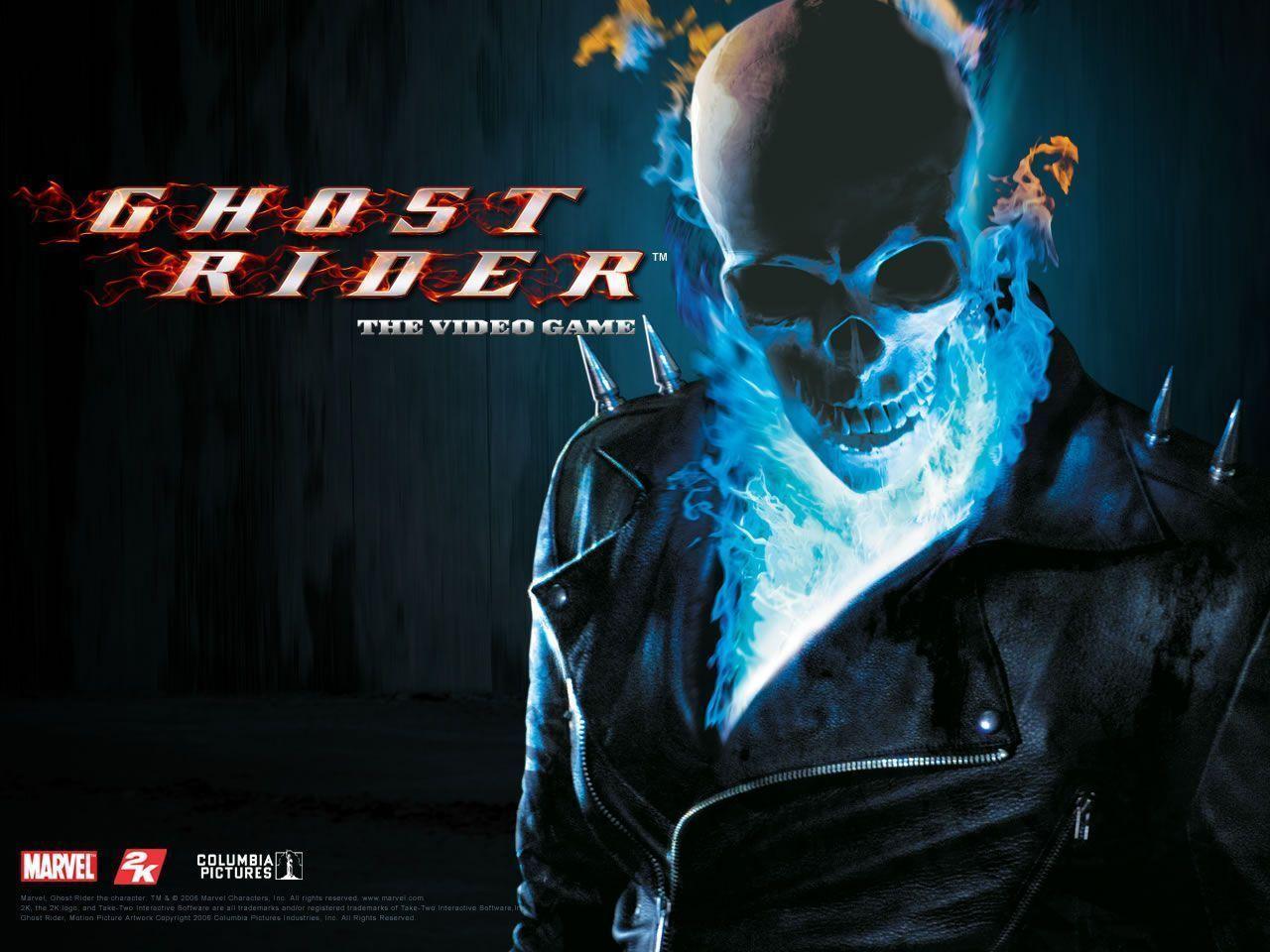 1280x960 Ghost Rider 2 Blue Flame Wallpaper