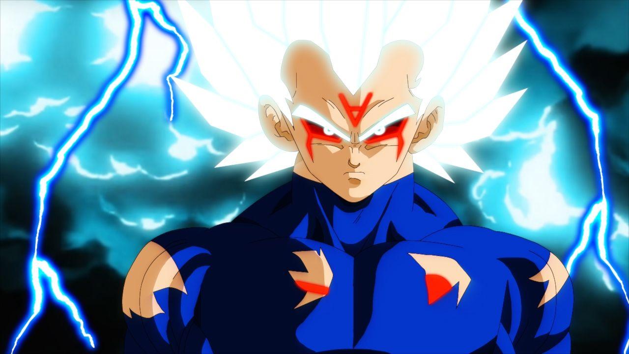 1280x720 Vegeta Super Saiyan White Royal Bloodline Transformation