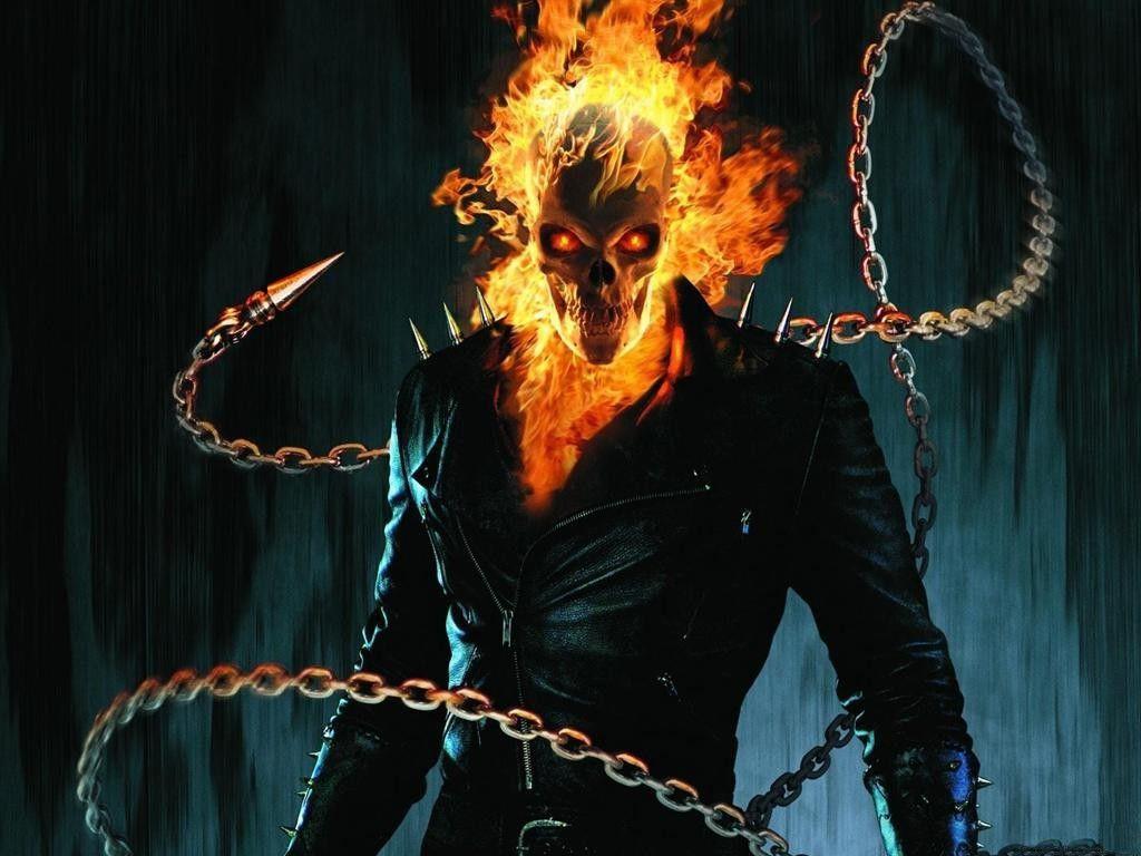 1024x768 Ghost Rider wallpaperx768