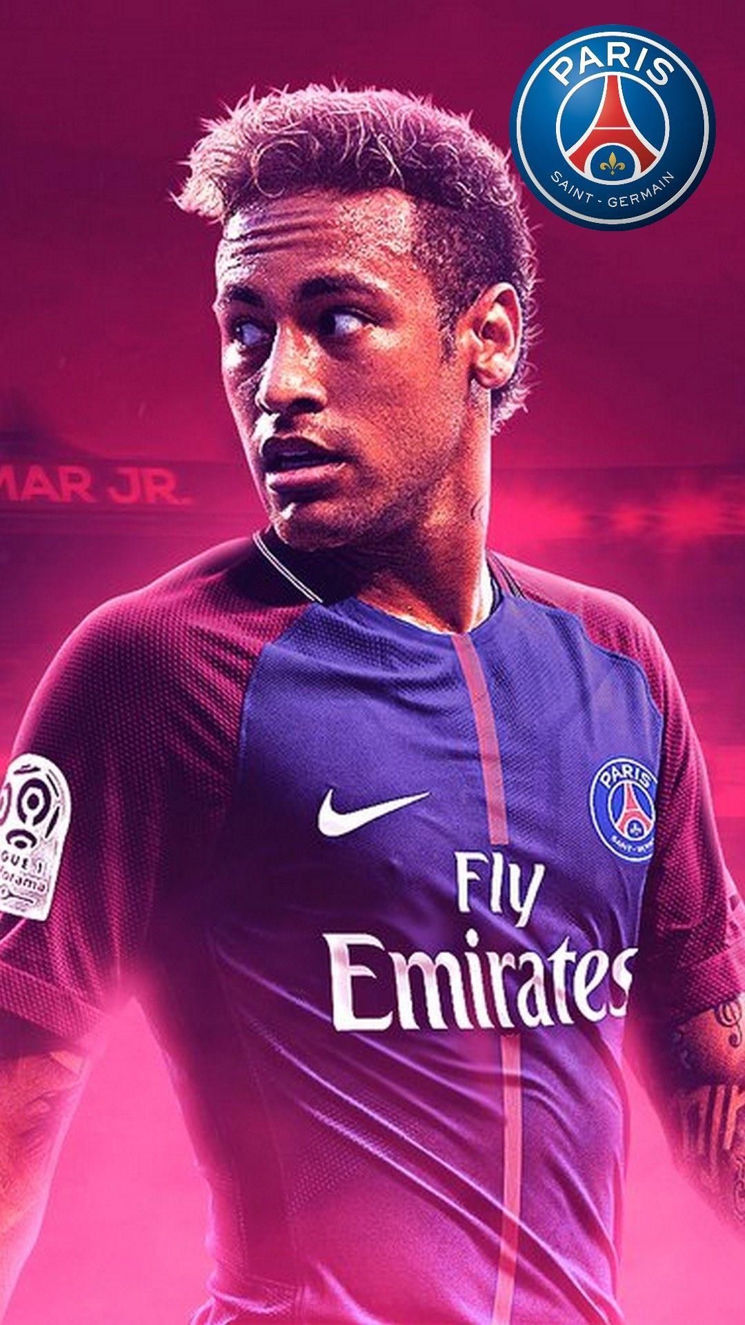 1080x1920 iPhone Wallpaper HD Neymar PSG Football Wallpaper