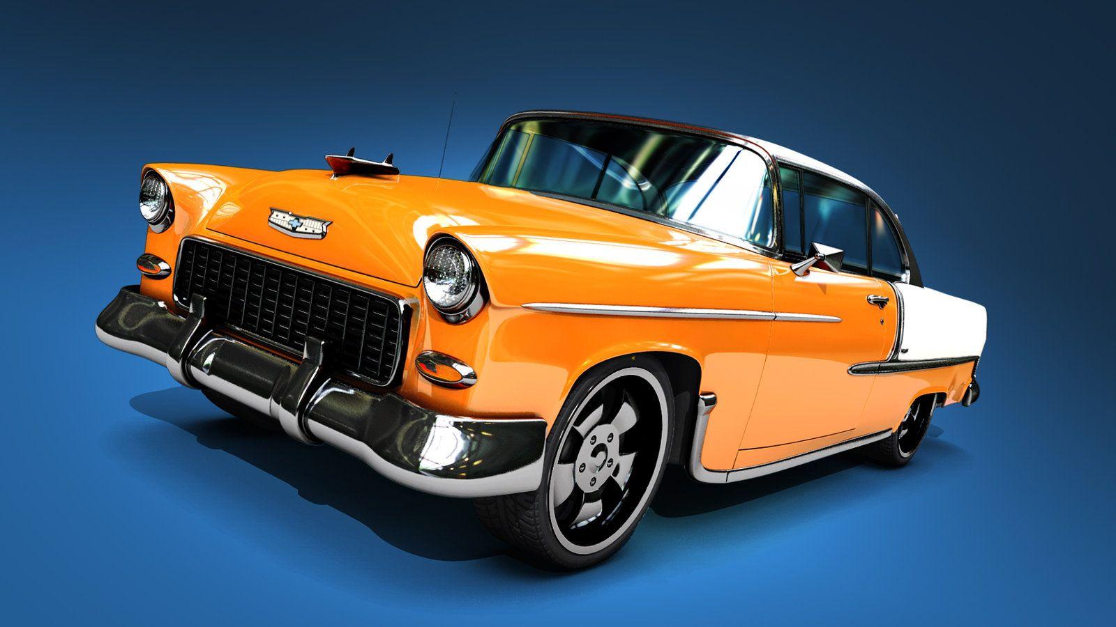 55 Chevy Wallpapers - Top Free 55 Chevy Backgrounds - WallpaperAccess