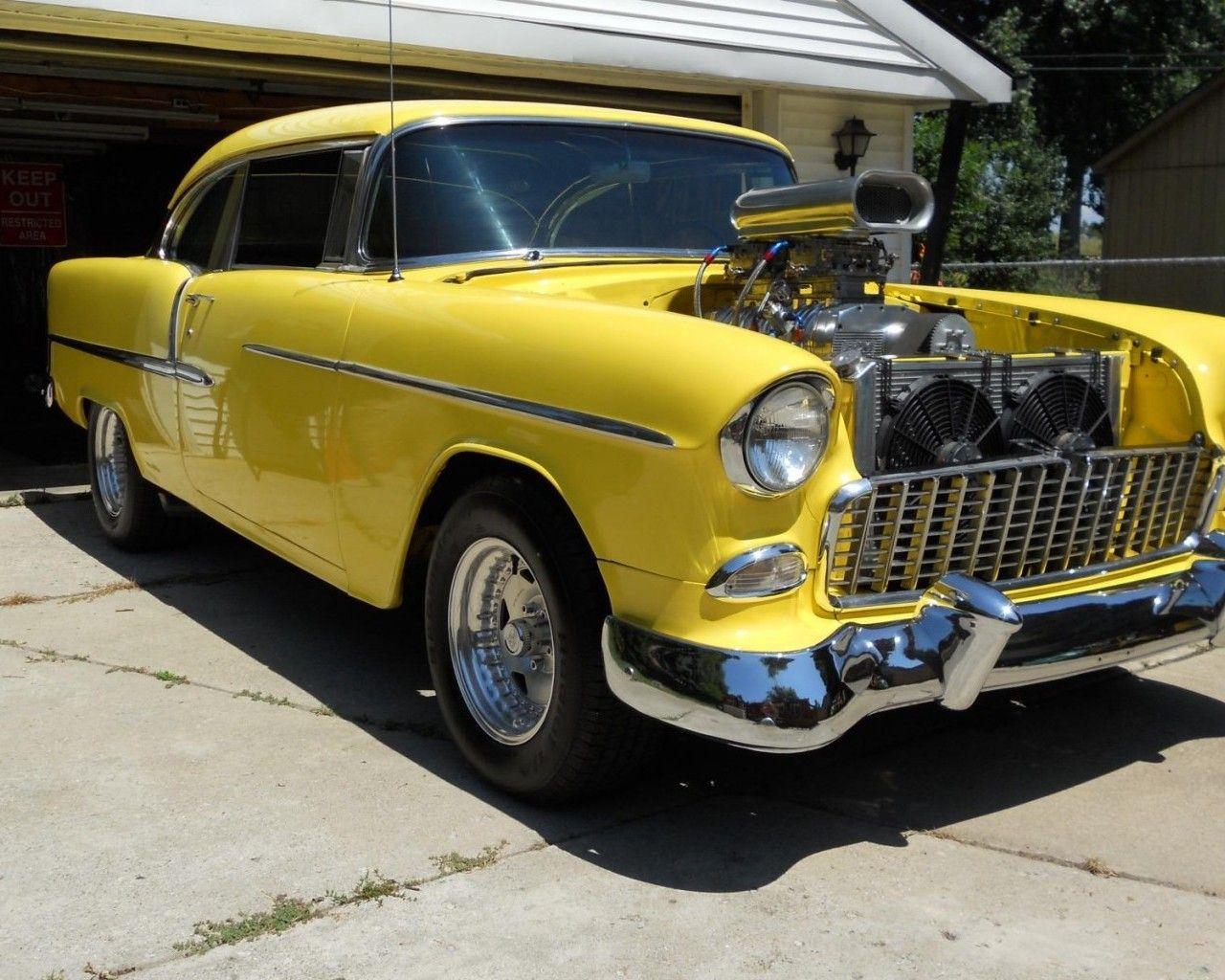 1280x1024 1955 Chevy Wallpaper for Desktop