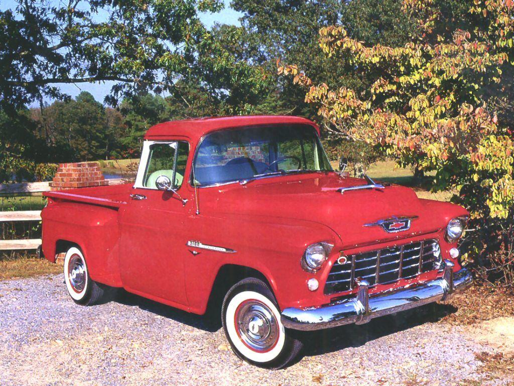 1024x768 Chevrolet 3100 Pickup Red Fvr