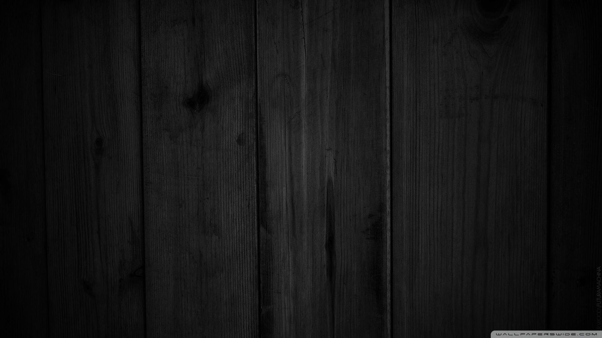 1920x1080 Black Woodgrain Wallpaper