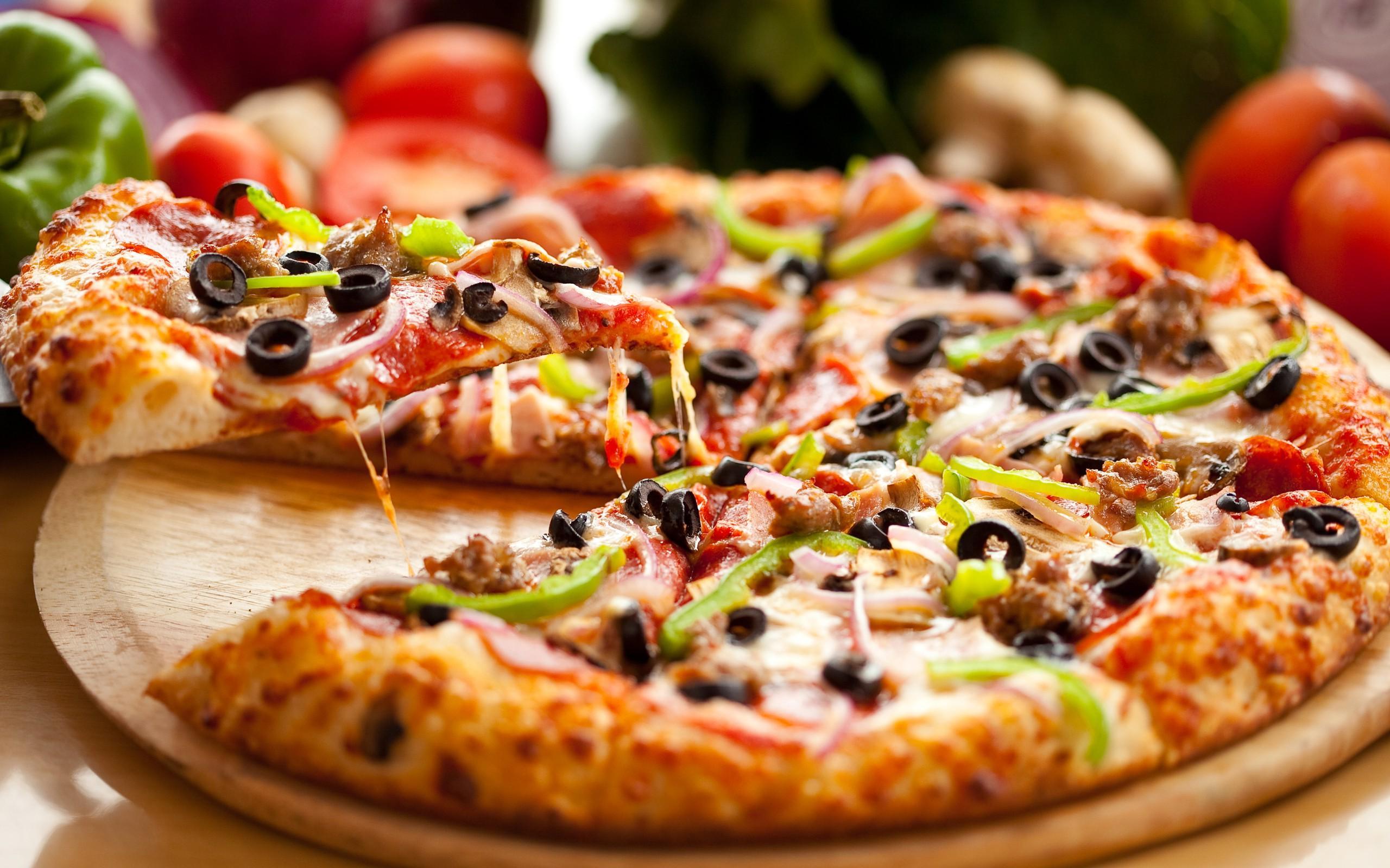 2560x1600 pizza HD