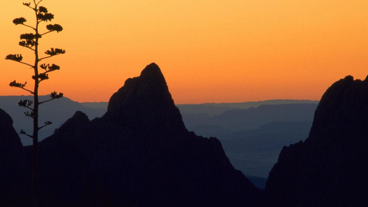 1244x700 Sunset landscapes nature window Texas National Park wallpaperx1080