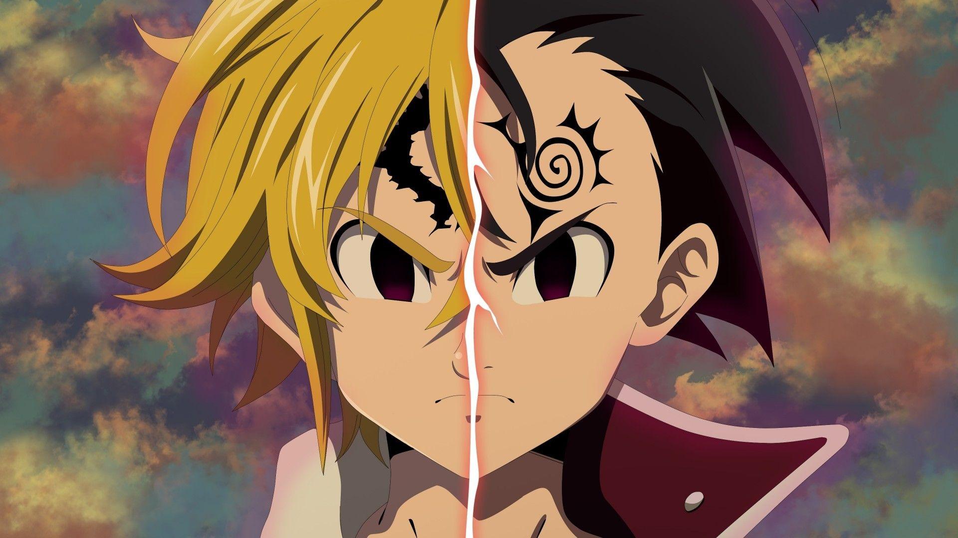1920x1080 Download 1920x1080 Meliodas, Zeldris, Nanatsu No Taizai Wallpaper for Widescreen
