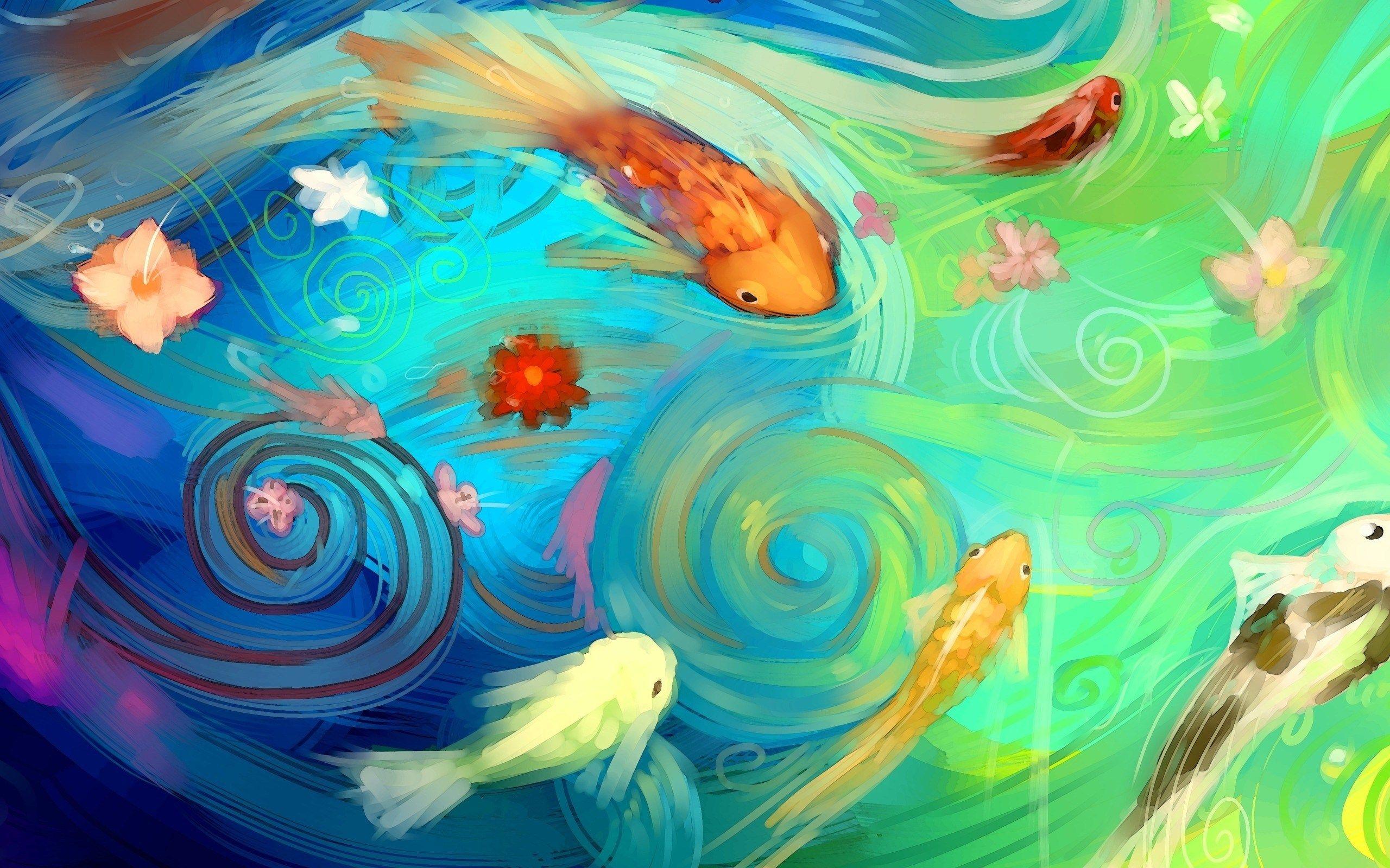 Abstract Fish Wallpapers - Top Free Abstract Fish Backgrounds - WallpaperAccess