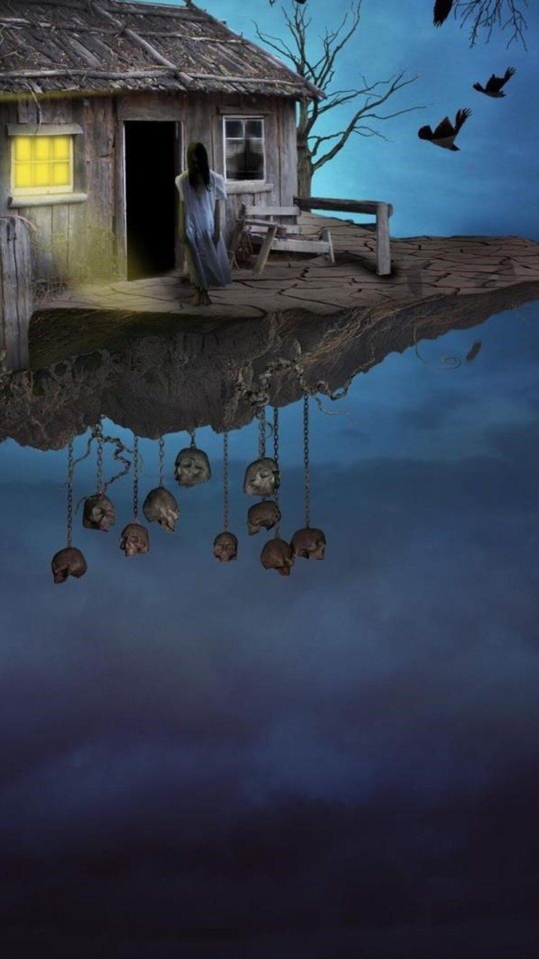 1080x1920 Gothic Fantasy House iPhone 6s, 6 Plus, Pixel xl , One Plus 3t, 5 HD 4k Wallpaper, Image, Background, Photo and Picture