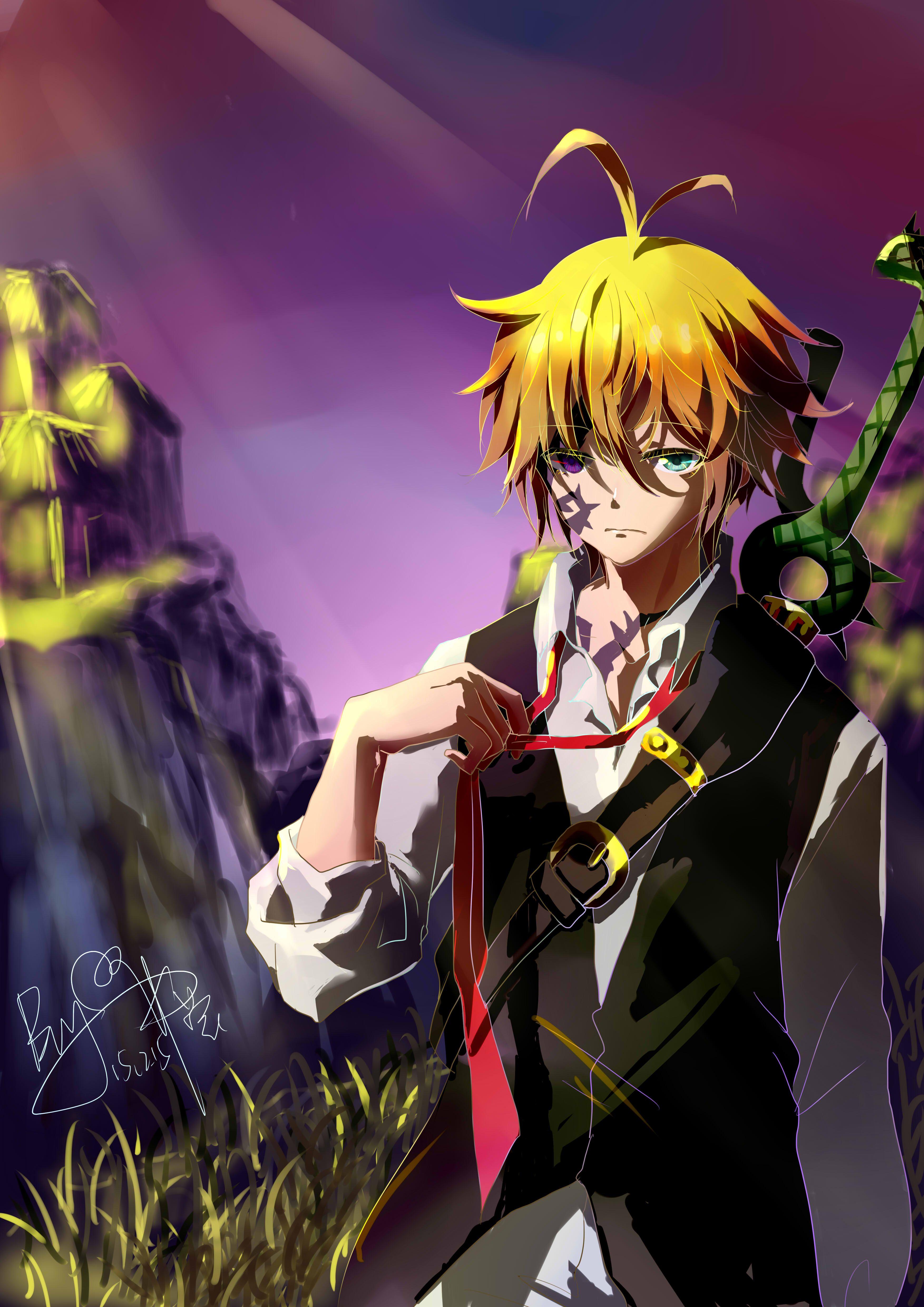 3507x4960 Meliodas (Nanatsu no Taizai), Mobile Wallpaper Anime Image Board