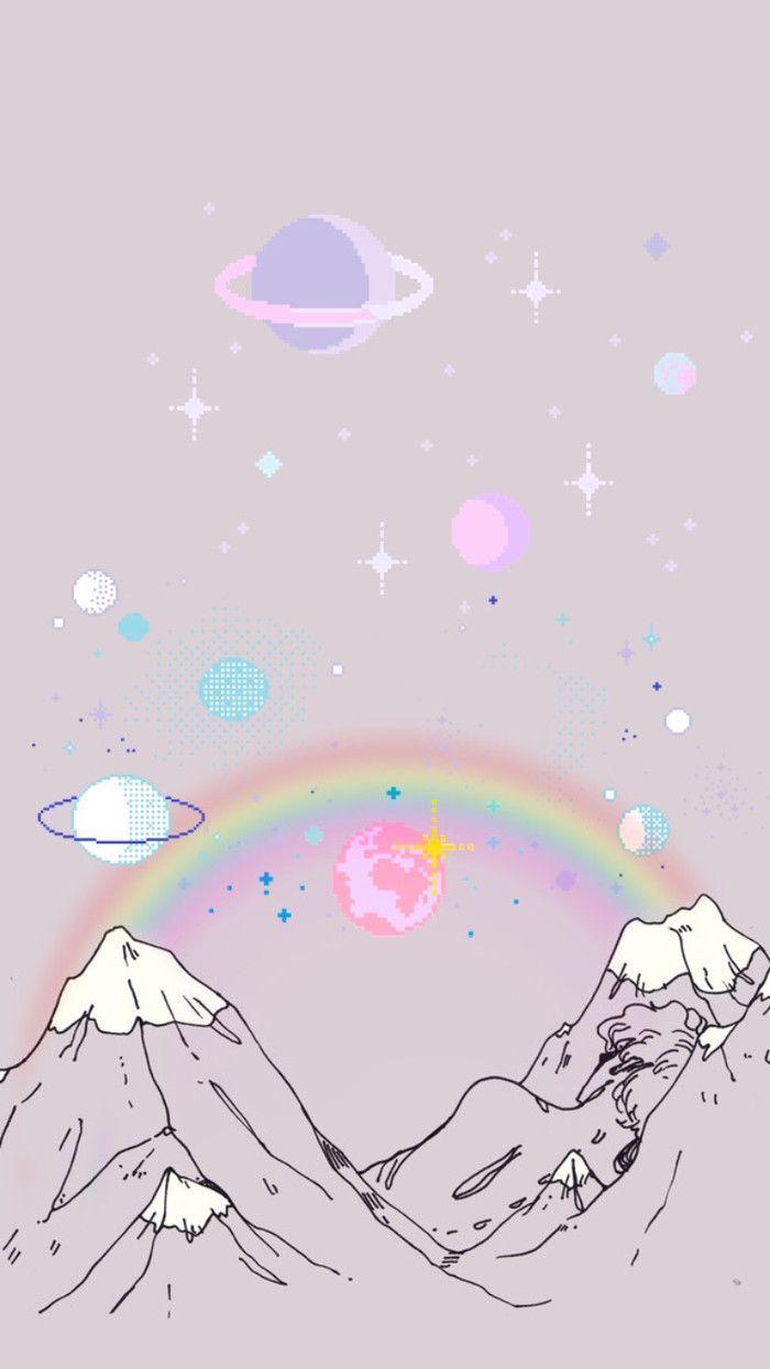700x1245 Pastel Goth iPhone Background