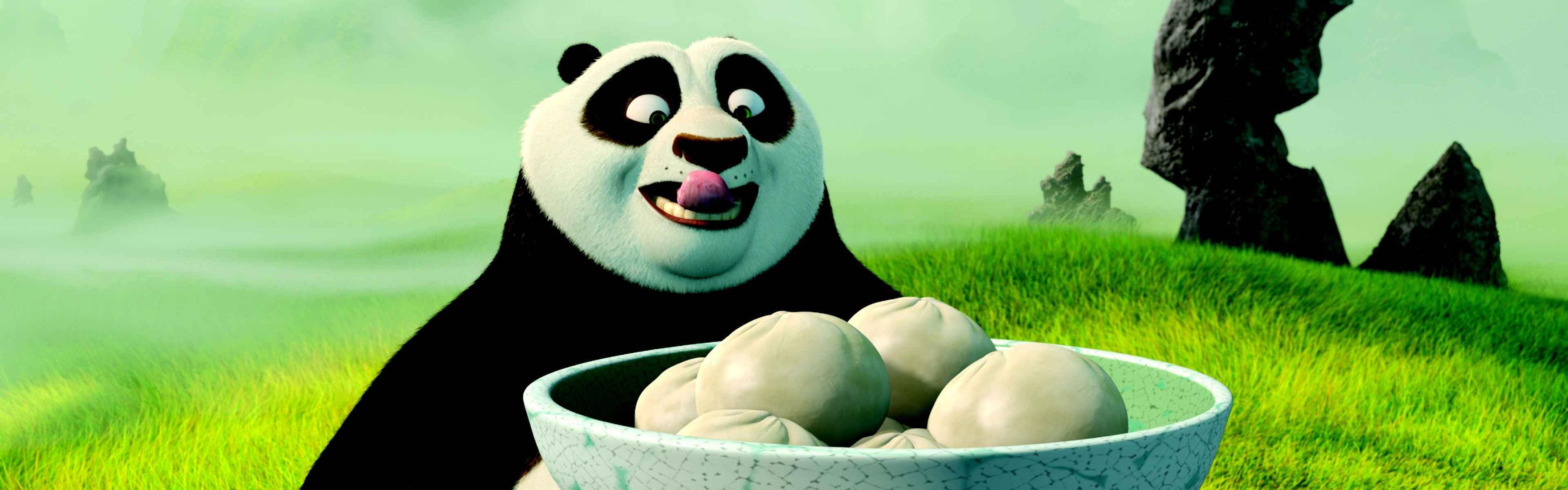 3840x1200 kung, Fu, Panda Wallpaper HD / Desktop and Mobile Background