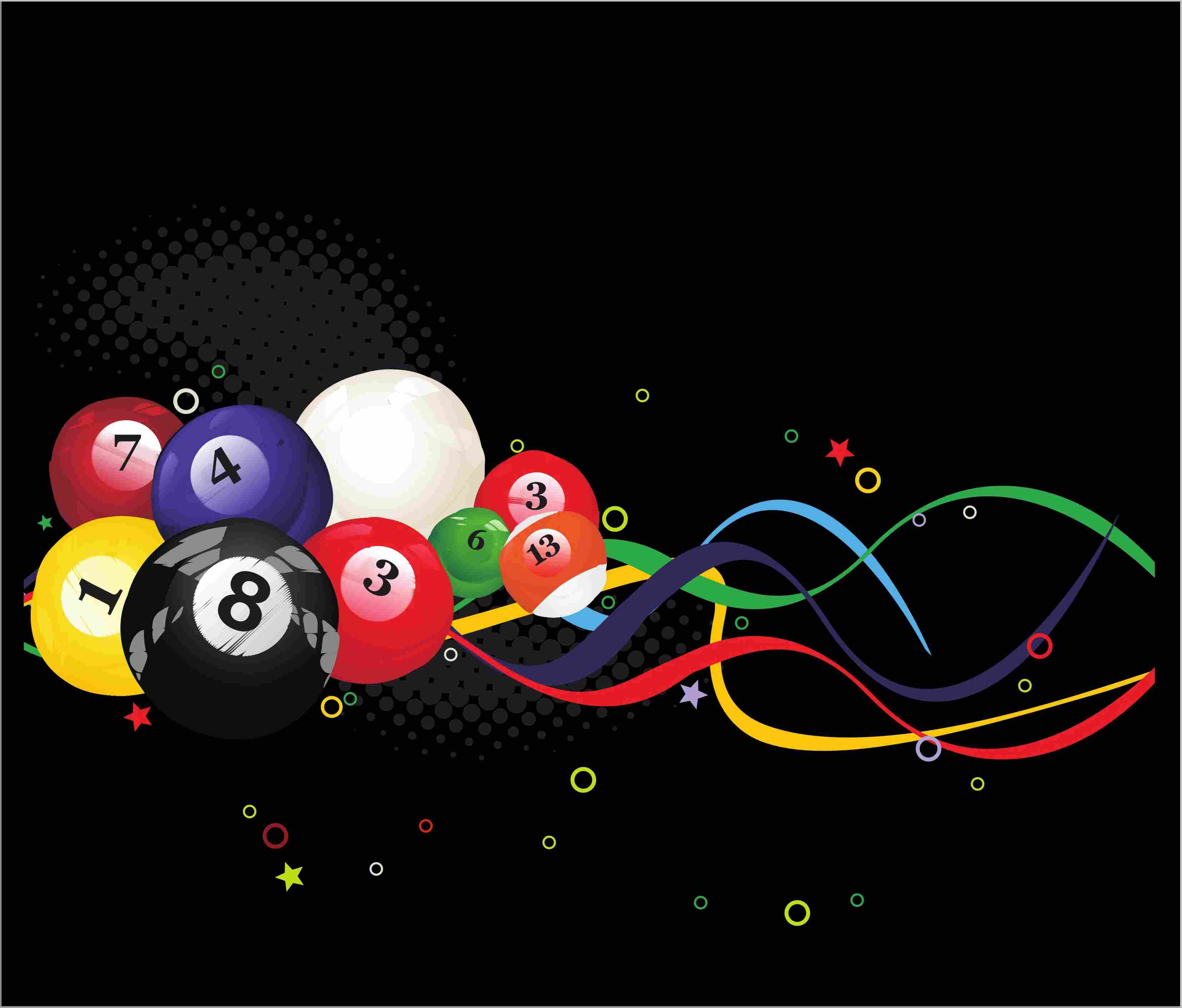 412355 4K Pool balls billiard balls billiards 8ball  Rare Gallery HD  Wallpapers