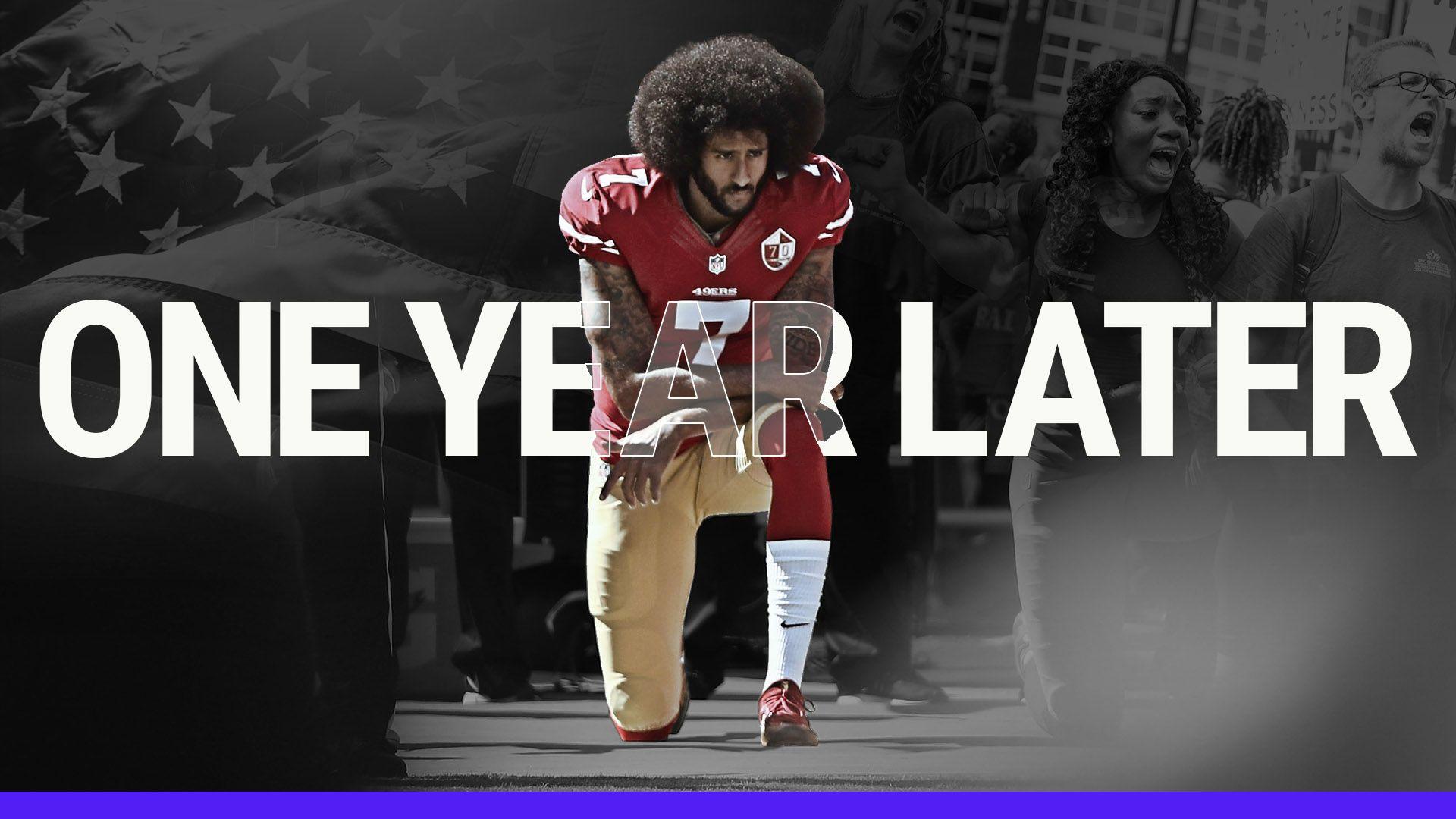 1920x1080 Colin Kaepernick timeline: Looking back at year of national anthem controversy