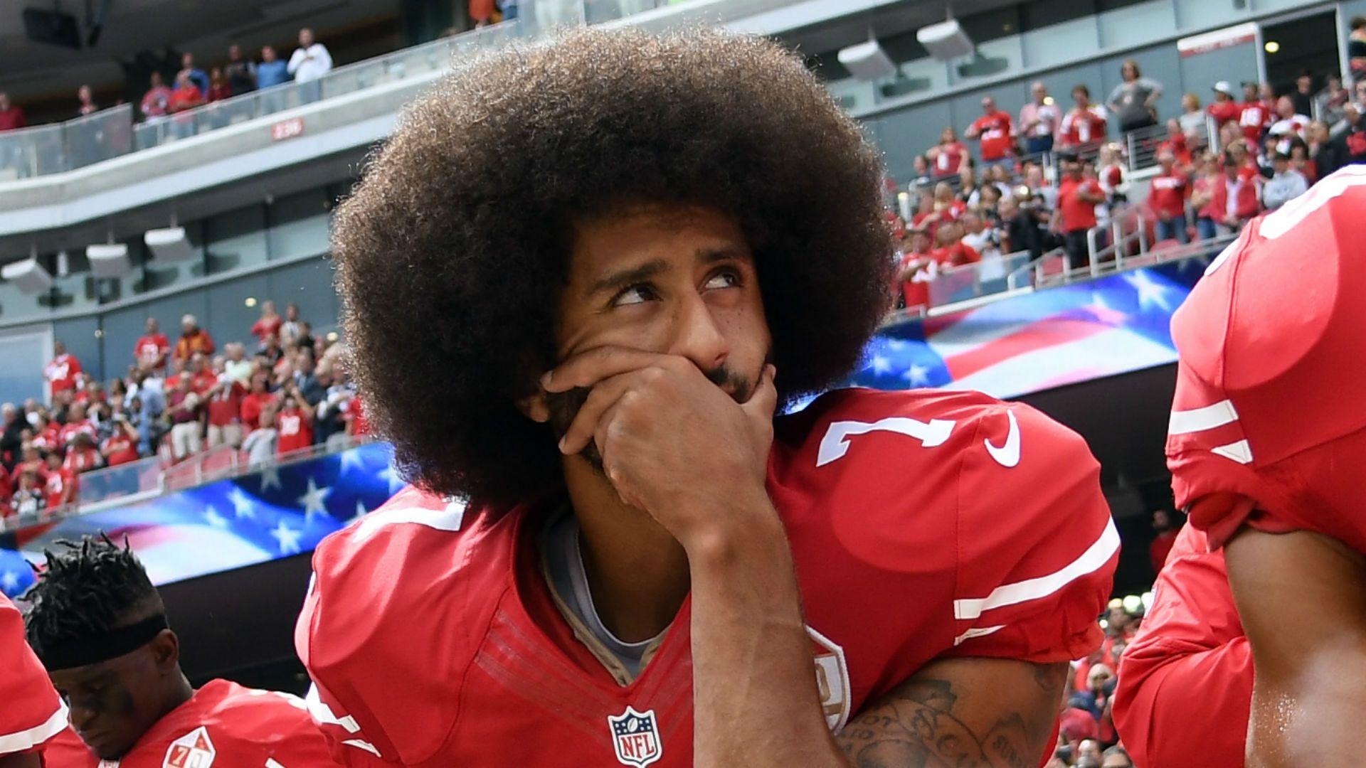 1920x1080 Colin Kaepernick kneeling timeline: How protests during the national anthem started a movement in the NFL. Sporting News Canada