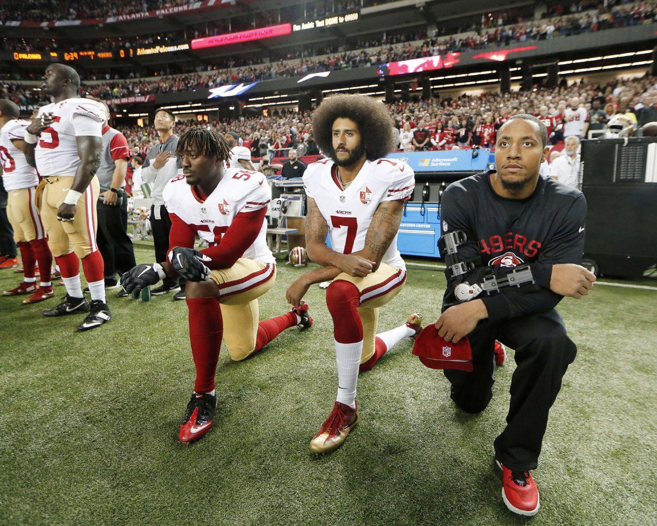 1280x1024 CBS clarifies report after saying Colin Kaepernick would stand for anthem
