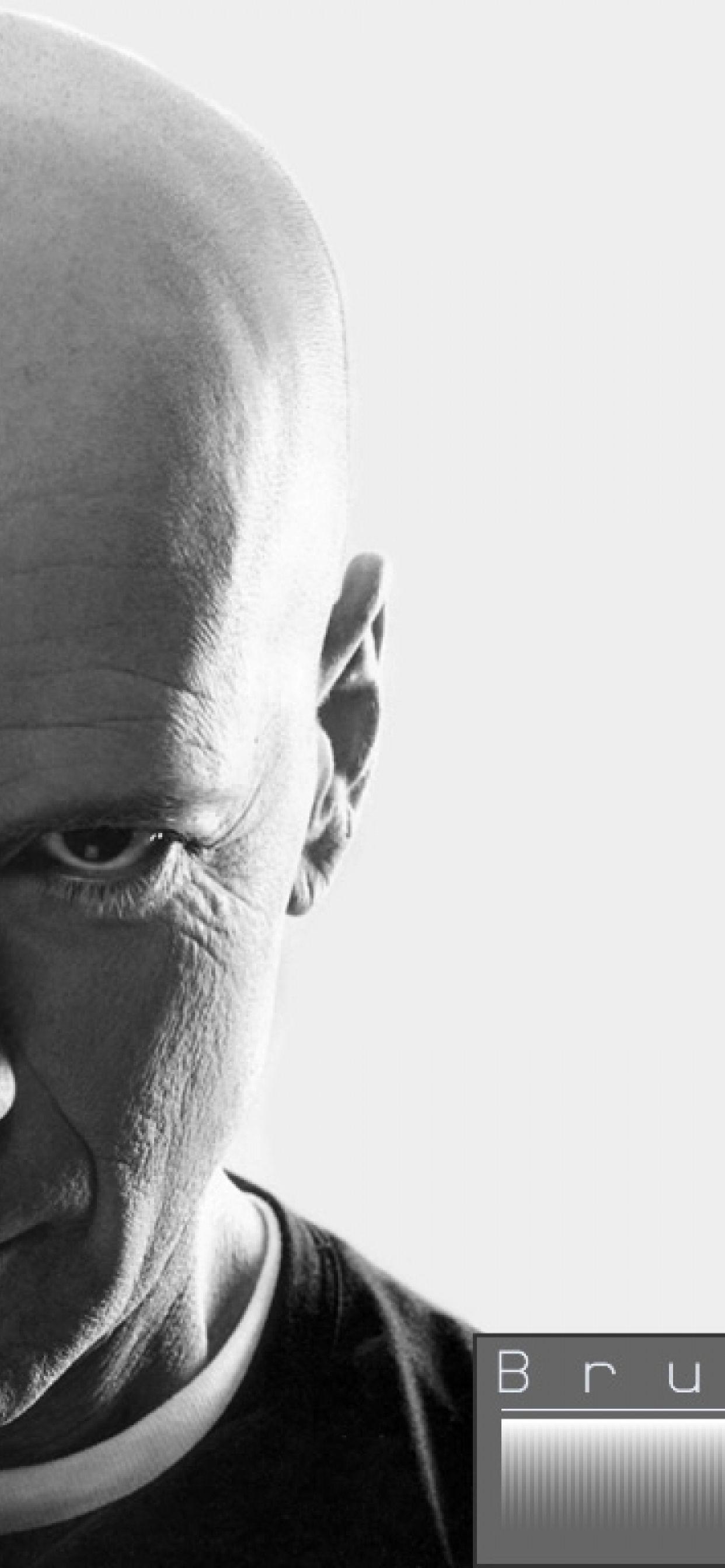 1242x2688 Bruce Willis Black and White wallpaper iPhone XS MAX Wallpaper, HD Celebrities 4K Wallpaper, Image, Photo and Background