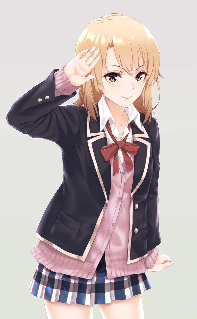 800x1292 isshiki iroha (yahari ore no seishun lovecome wa machigatteiru.) drawn