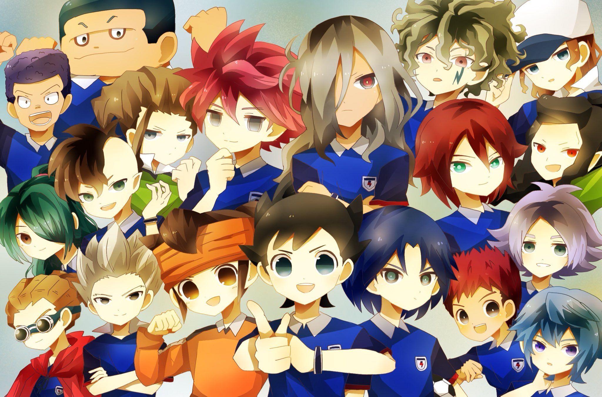2048x1350 Inazuma Japan (Orion) Eleven: Ares no Tenbin Anime Image Board
