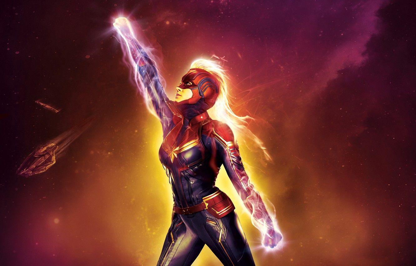 1332x850 Wallpaper Girl, Light, Action, Fire, Beautiful, Stars, Space, Earth, Planet, Galaxy, Warrior, Female, spaceship, Marvel, Eyes, Jude Law image for desktop, section фильмы