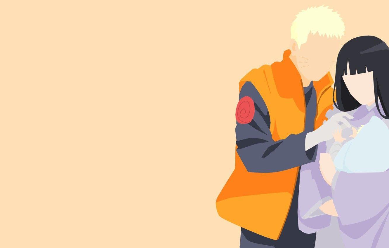 1332x850 Wallpaper love, game, Naruto, anime, home, baby, ninja, asian, manga, hokage, shinobi, japanese, Hyuuga Hinata, Uzumaki Naruto, oriental, nanadaime hokage image for desktop, section минимализм