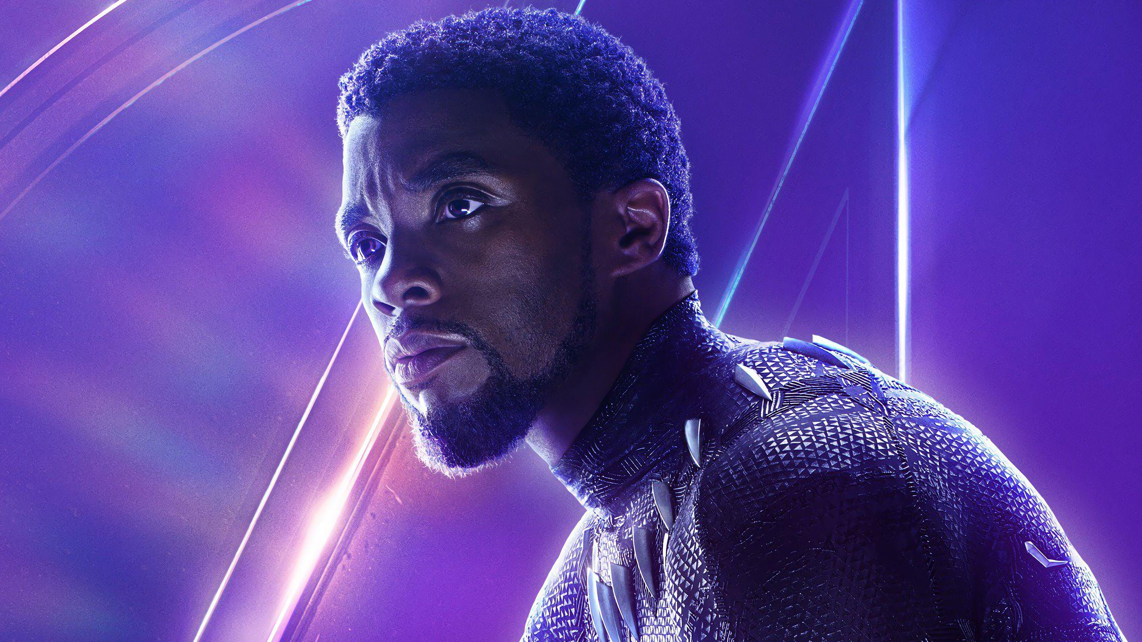 3840x2160 Black Panther Tchalla Avengers: Infinity War Chadwick Boseman 4K