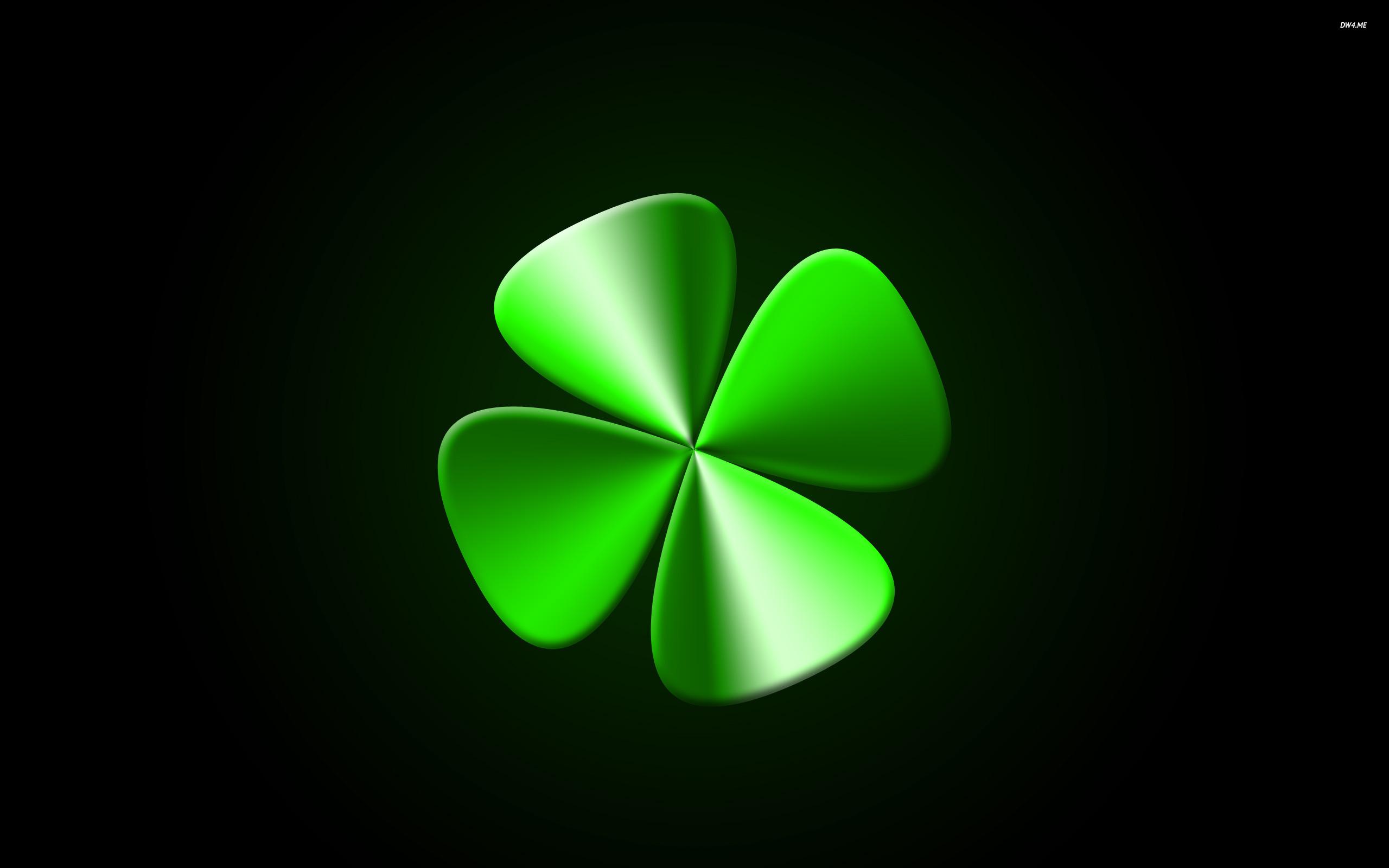 2560x1600 Four Leaf Clover Wallpaper