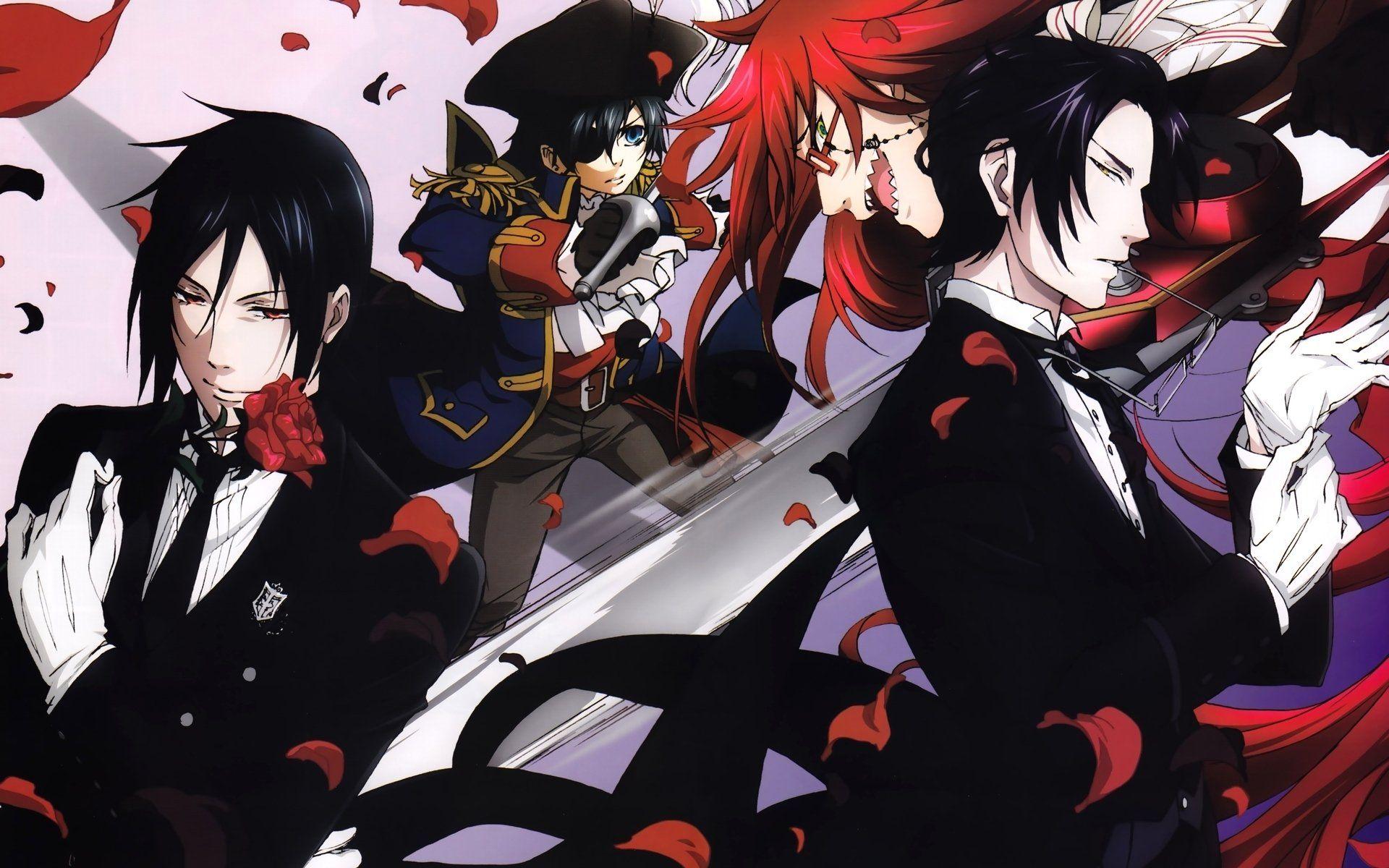 Black Butler Desktop Wallpapers Top Free Black Butler Desktop Backgrounds Wallpaperaccess