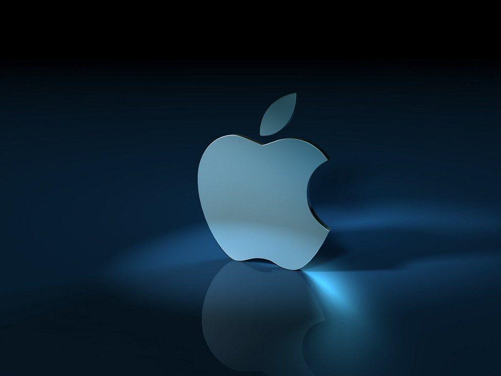 1024x768 Cool Apple Logo Wallpaper