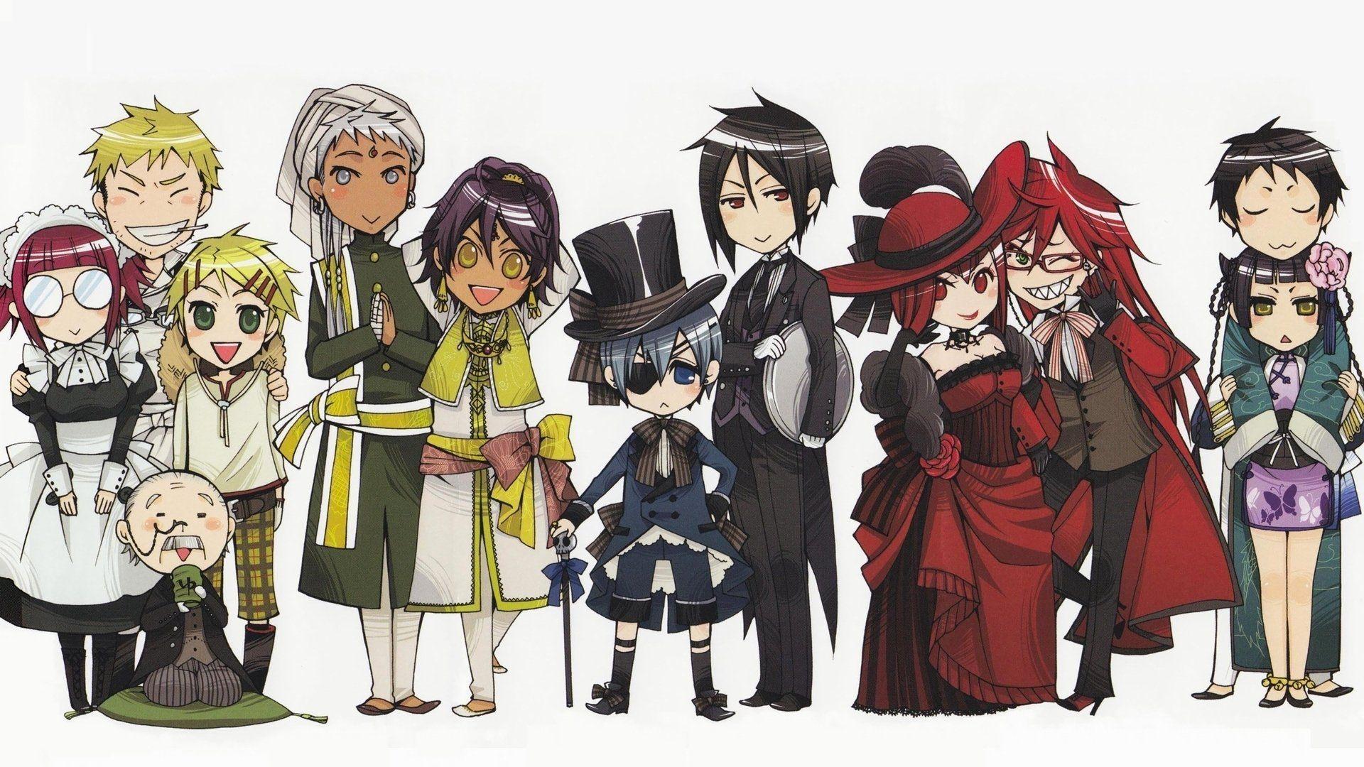 Chibi Black Butler Wallpapers Top Free Chibi Black Butler