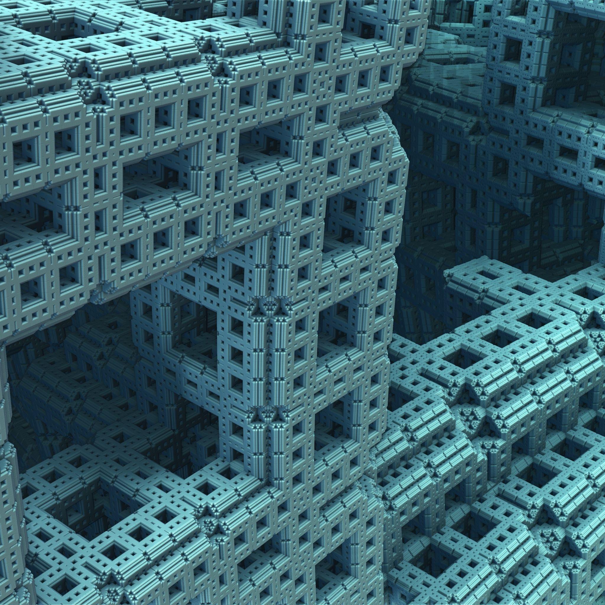 2048x2048 3D fractal surface figure to see more cool 3D geometric abstract wallpaper! - Geometric abstract wallpaper, Geometric wallpaper for phone, Wallpaper