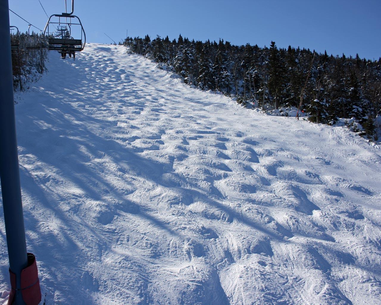1280x1024 Best ski resort, Vermont Trail (Lincoln Peak) 1280x1024 Wallpaper