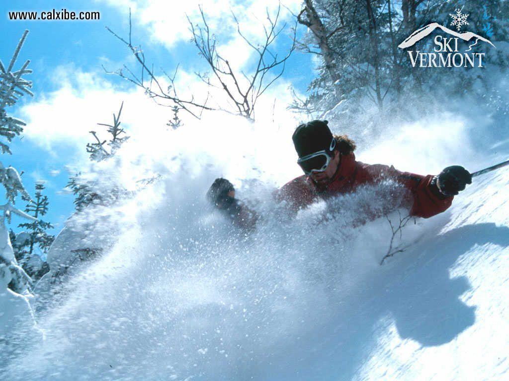 1024x768 Sport: Ski Vermont Downhill, picture nr. 8355