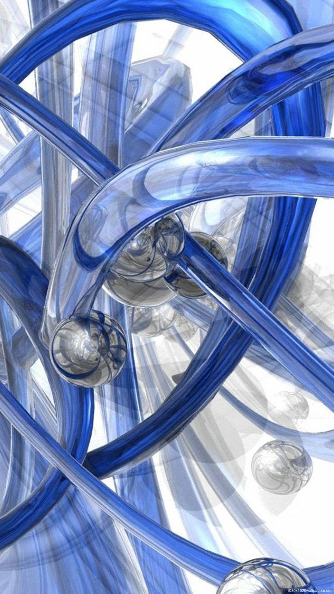 1080x1920 3D Fractal Wallpaper HD