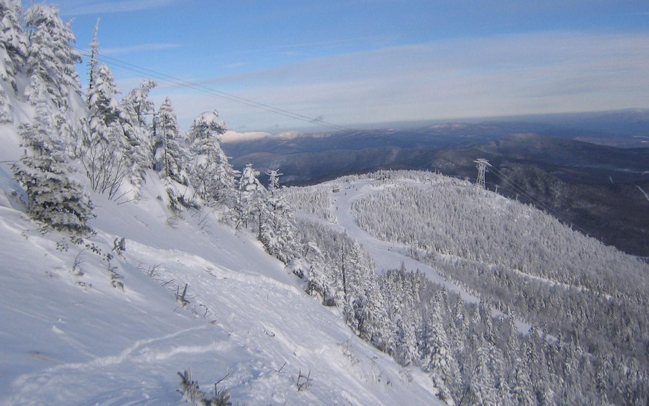 1280x800 Best ski resort Peak, Vermont into Green Beret (black off Vermonter) 1280x800 Wallpaper