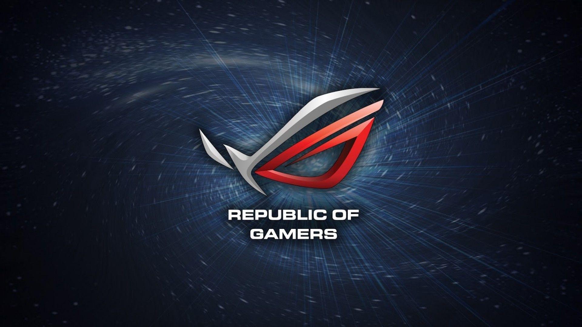 Republic of gamers обои 4k