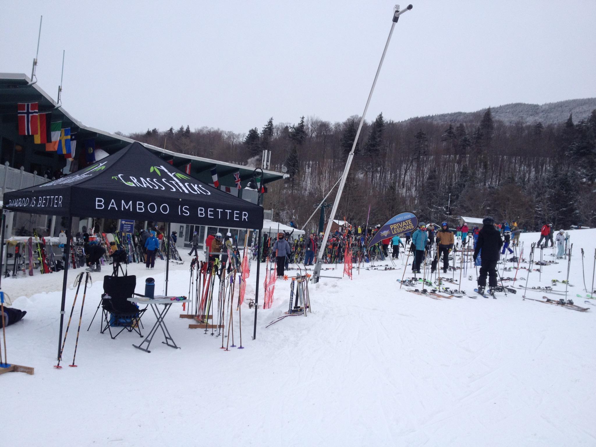 2048x1536 Grass Sticks Will Be At Smugglers Notch VT This Saturday 12 7 Demoing Our Bamboo Ski Poles