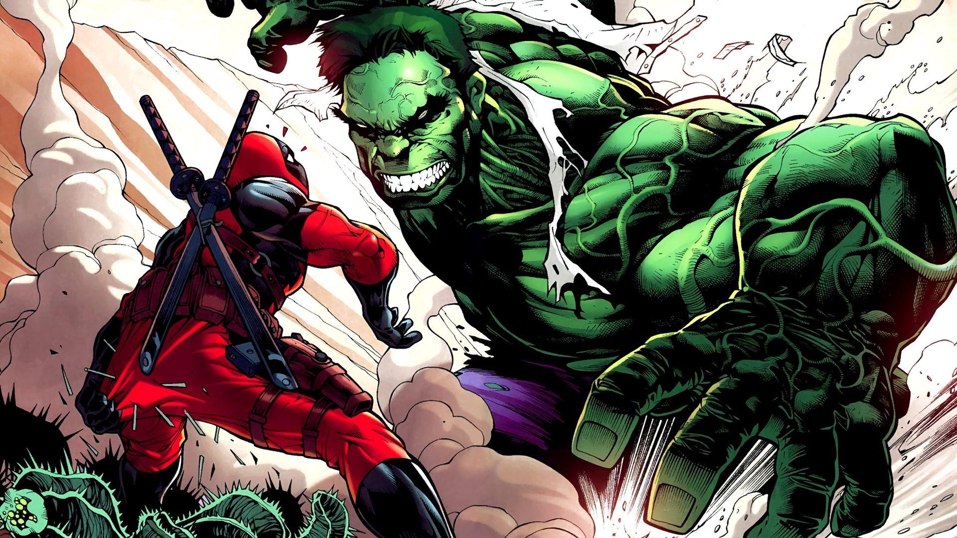 Deadpool vs Hulk Wallpapers - Top Free Deadpool vs Hulk Backgrounds ...