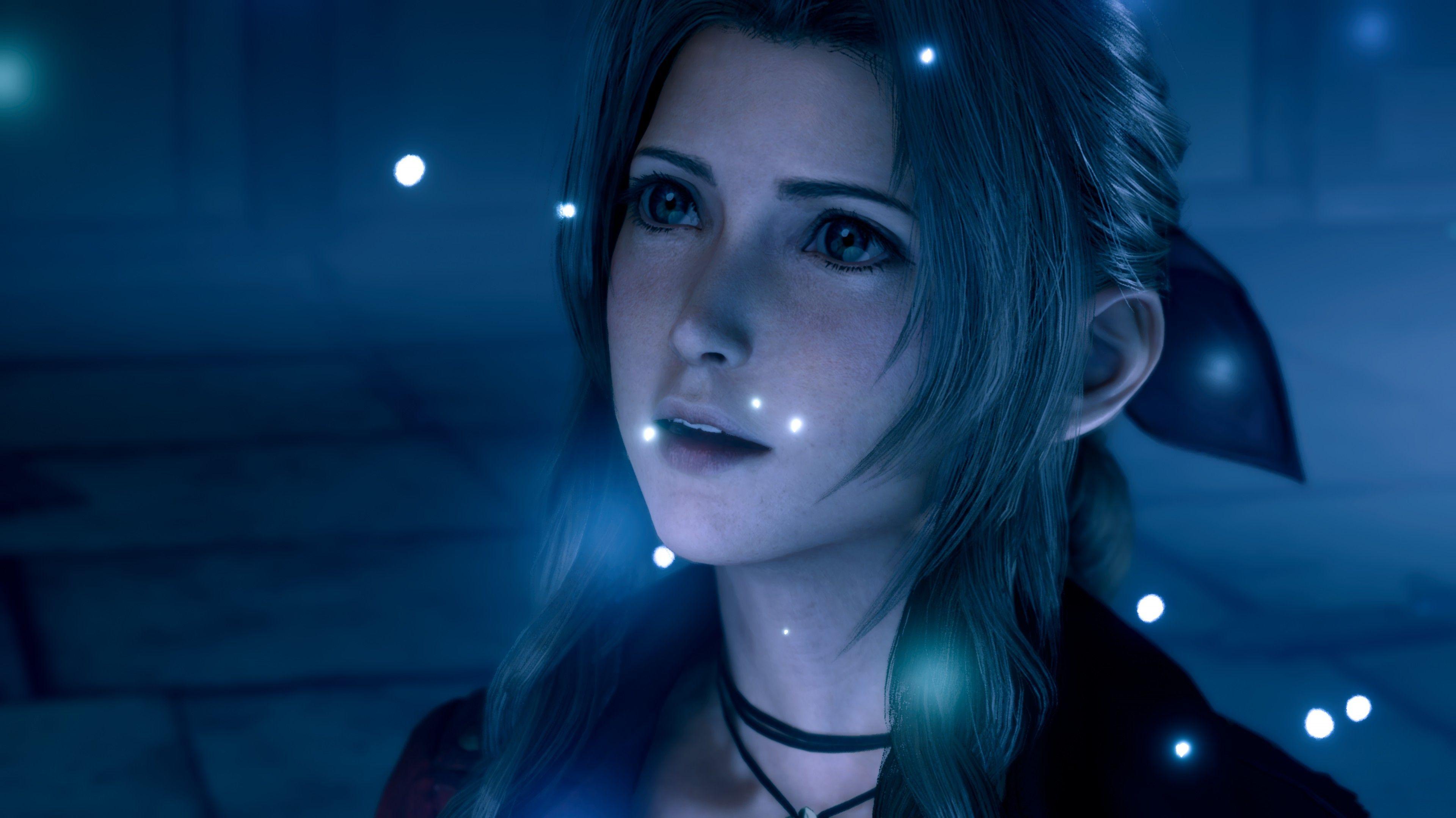 3840x2160 Final Fantasy VII Remake Aerith Gainsborough High Definition Wallpaper 53277