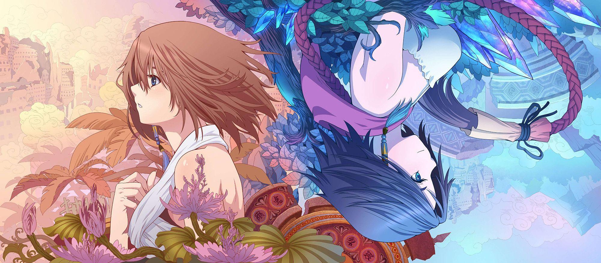 2000x878 Amazing FFX FFX 2 Wallpaper Of Yuna, Featuring Her From Both Games