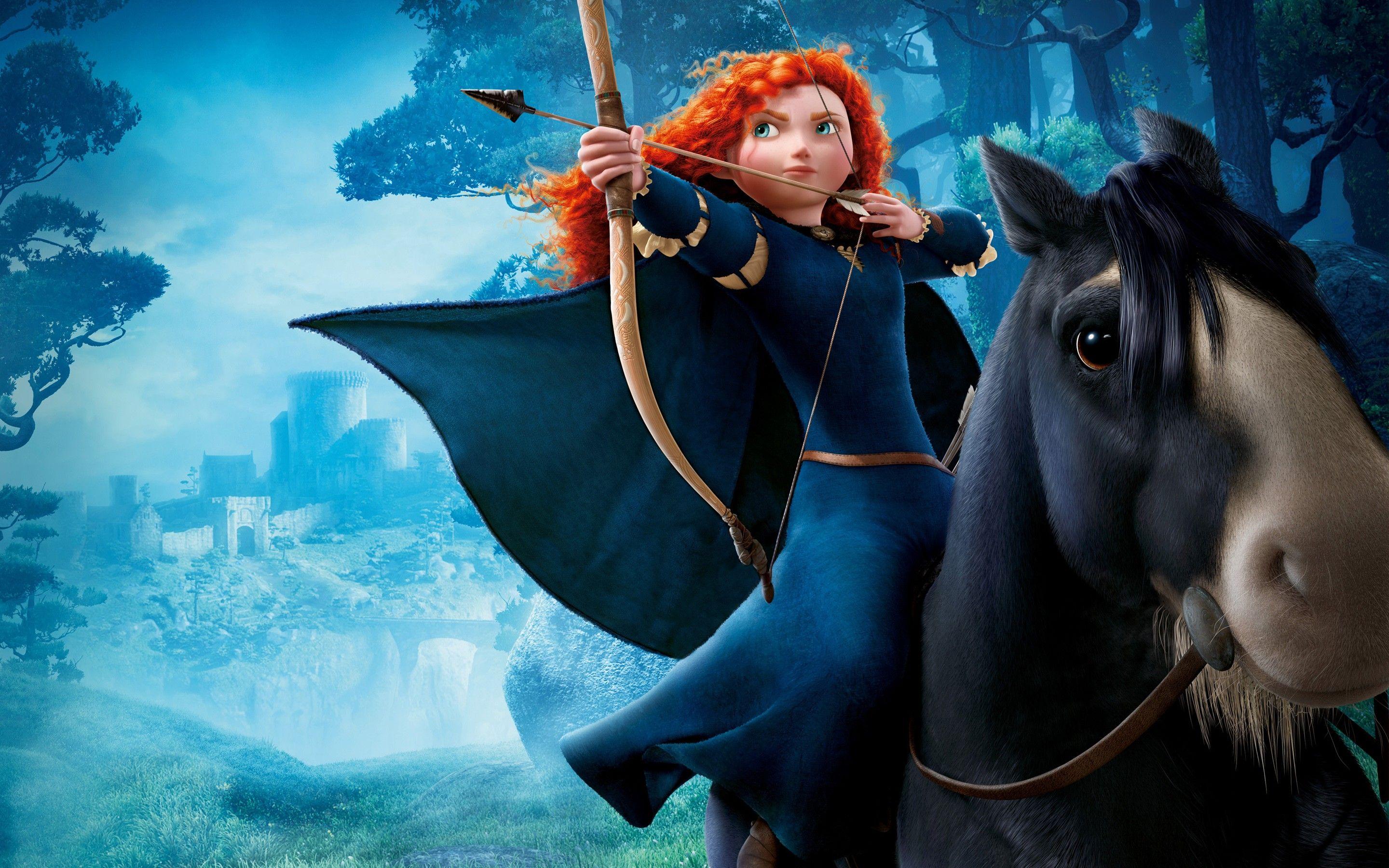 2880x1800 merida, princess, movies, animated movies, cartoons, brave. Mocah.org HD Wallpaper
