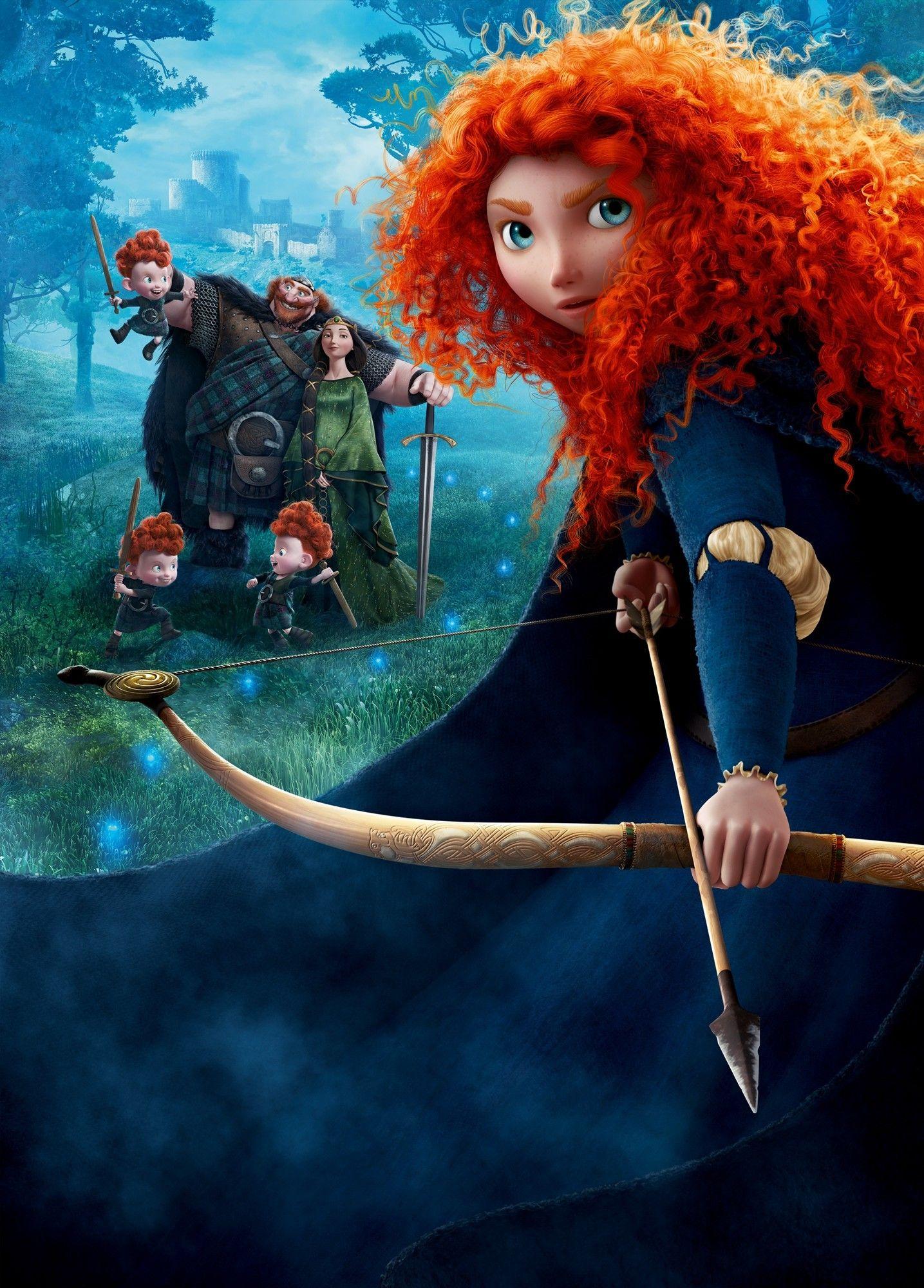 Download Merida (Brave) Movie Brave HD Wallpaper
