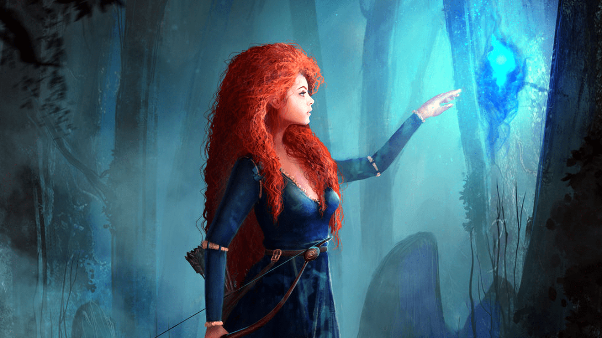 1920x1080 #Disney, #bow, #Merida, #Brave, wallpaper. Mocah.org HD Wallpaper