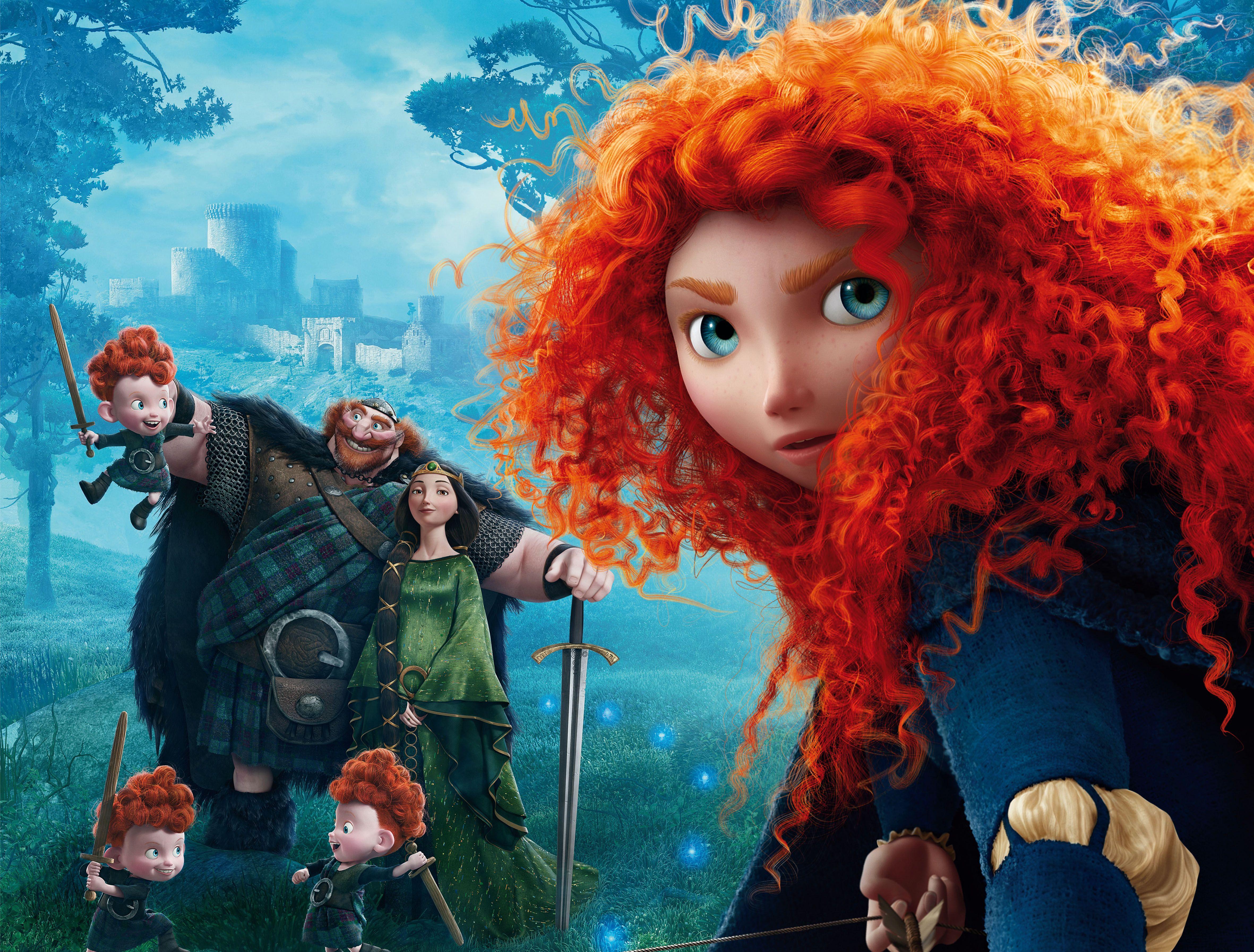 4724x3587 Disney Brave Movie Cartoon Widescreen Wallpaper for Tablet