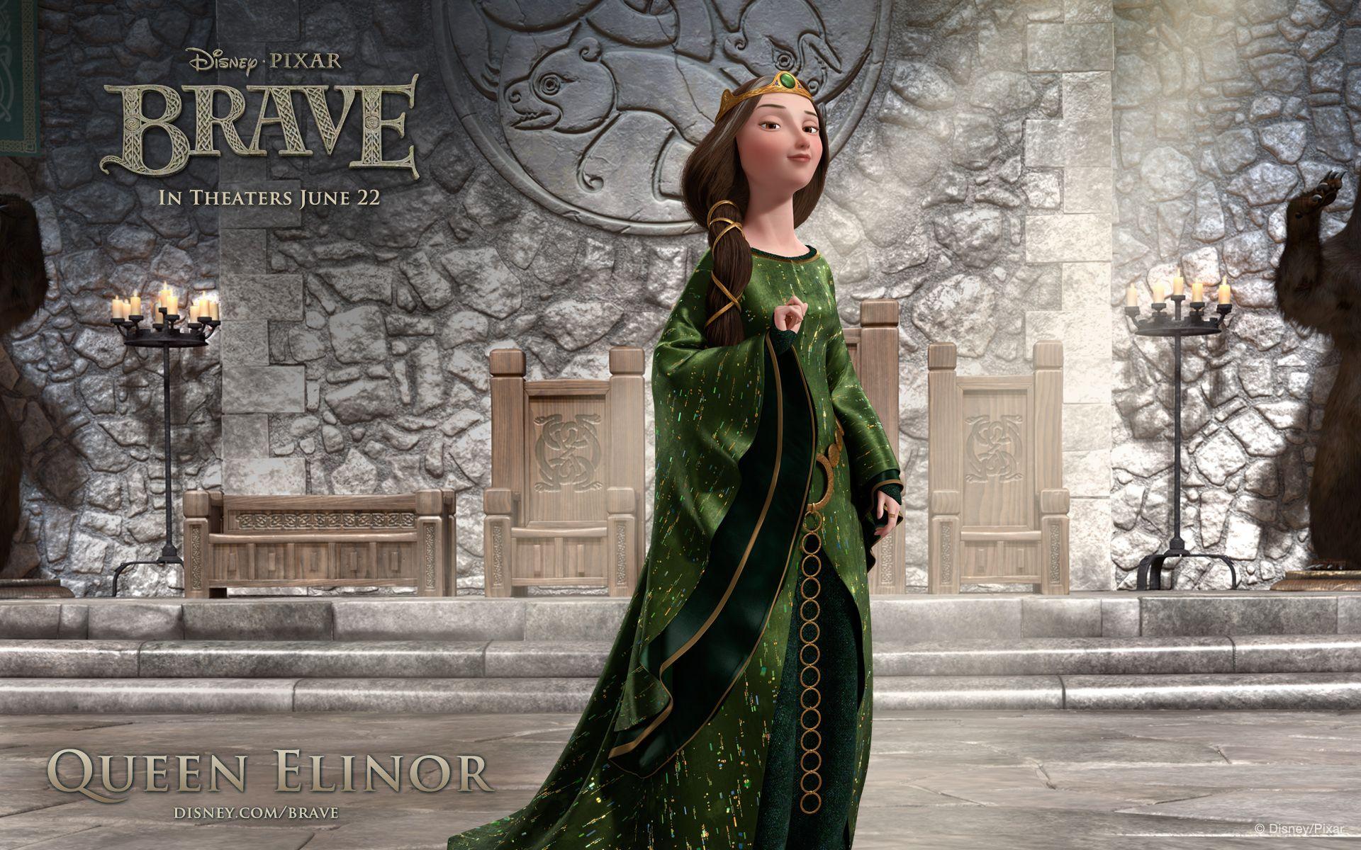 1920x1200 BRAVE Character Wallpaper
