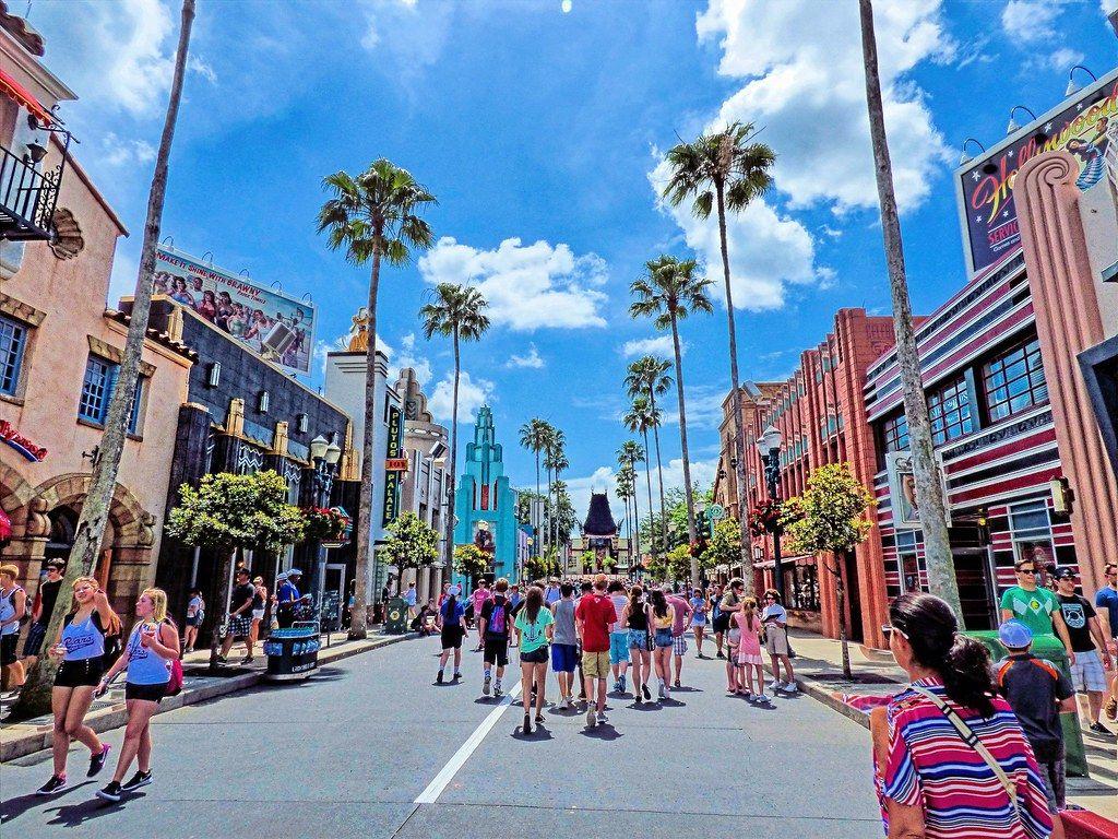 1024x768 Hollywood Boulevard at Disney Hollywood Studios. A walk dow