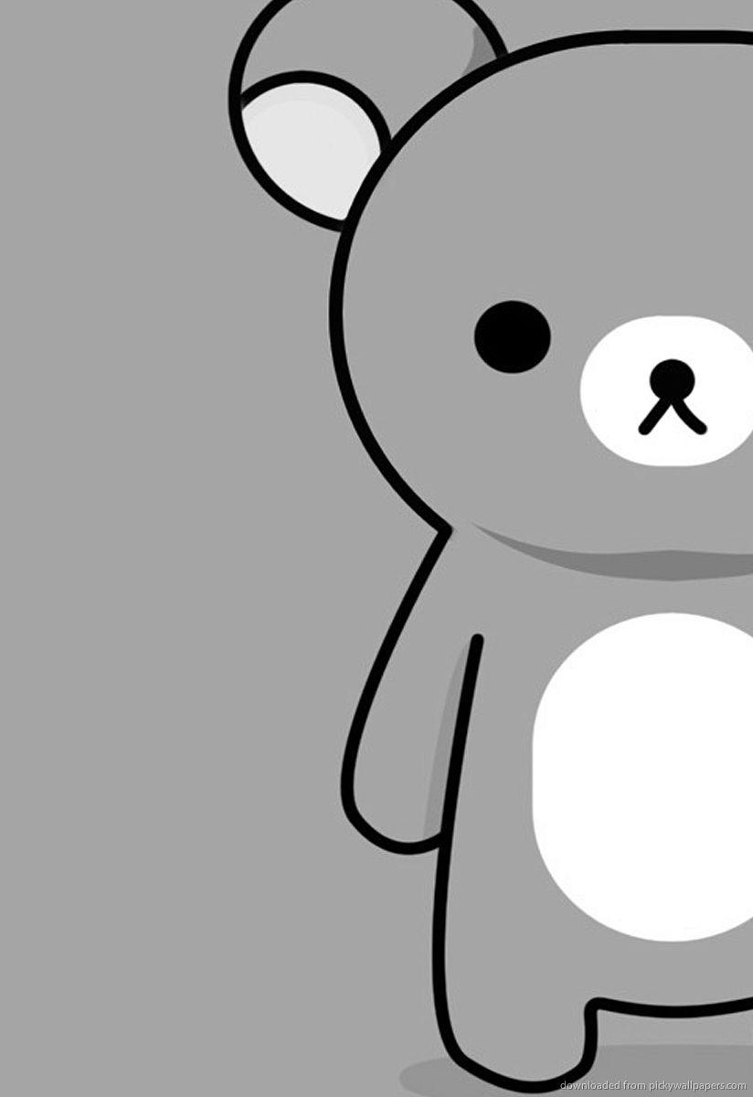824x1200 Download Cartoon Sad Bear Screensaver .